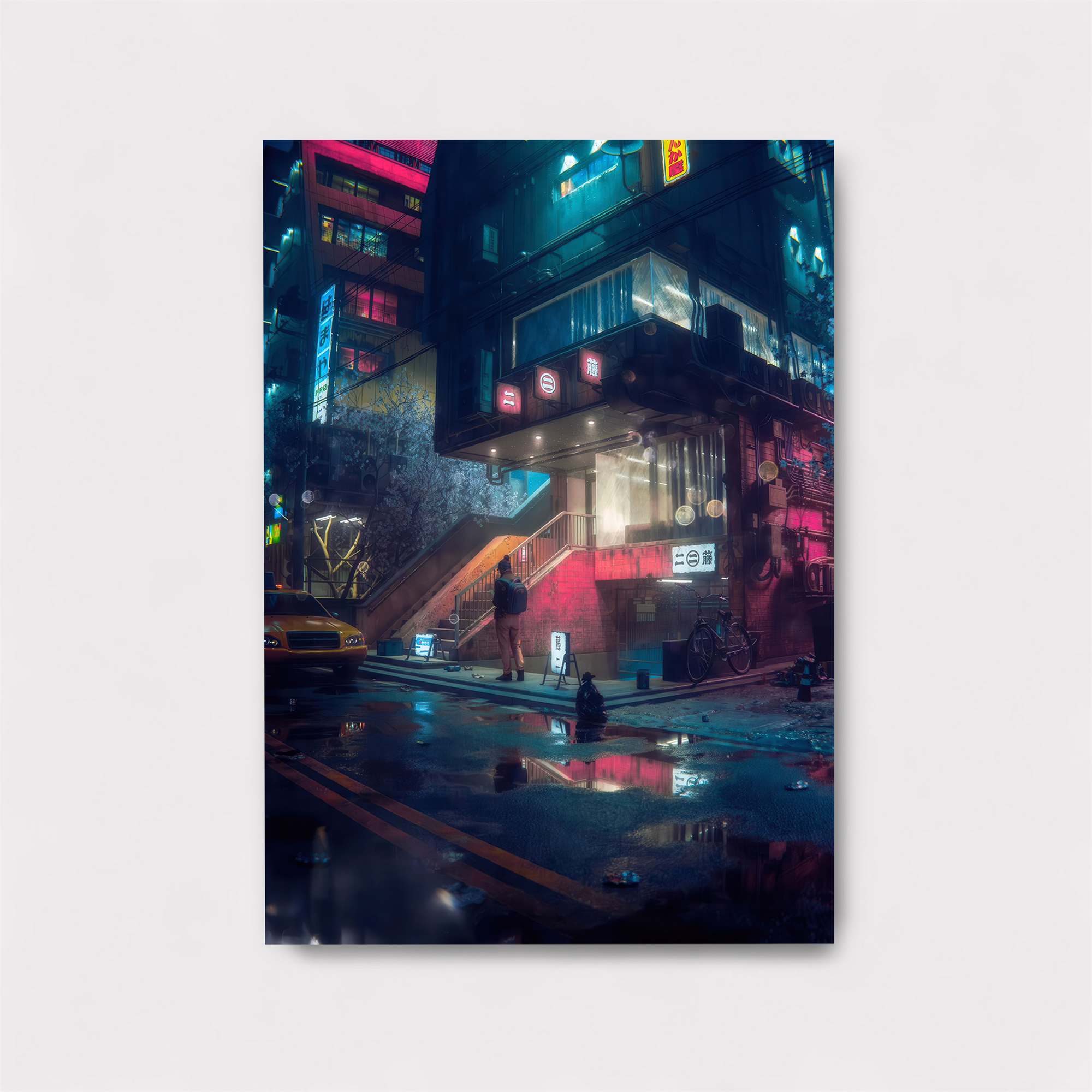 Neon Noir Safe Wall Magnetic / M