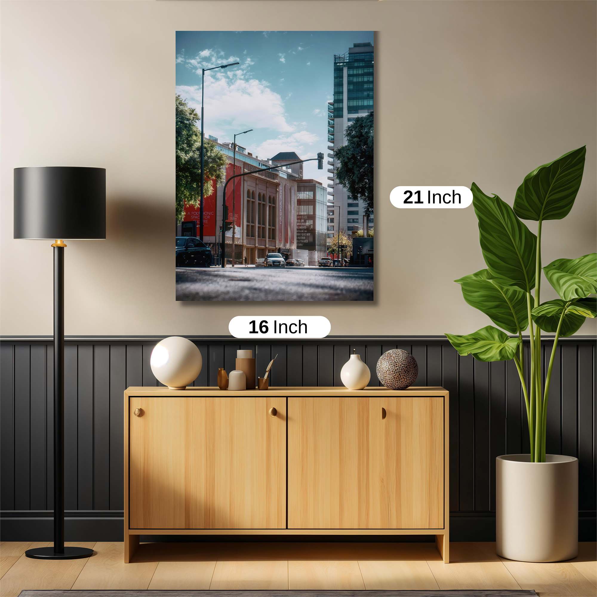 Urban Serenity Safe Wall Magnetic / M