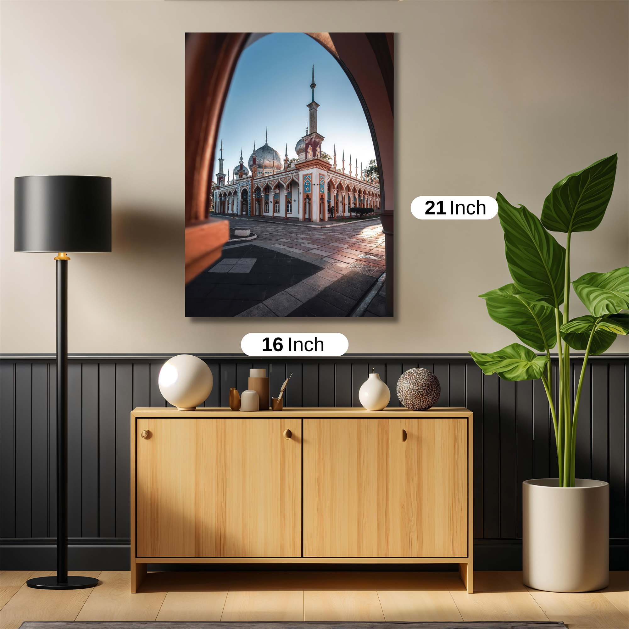 Mosque Serenity Safe Wall Magnetic / M