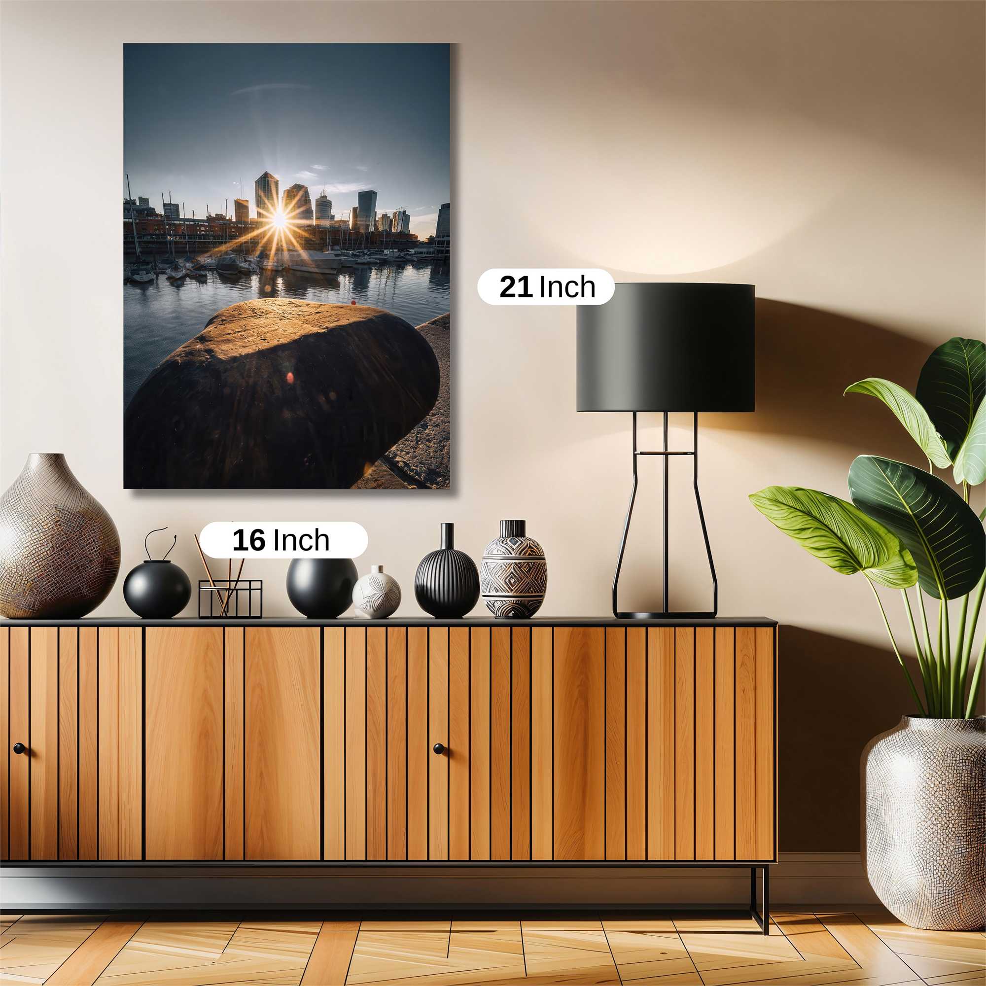 Sunrise Serenity Safe Wall Magnetic / M