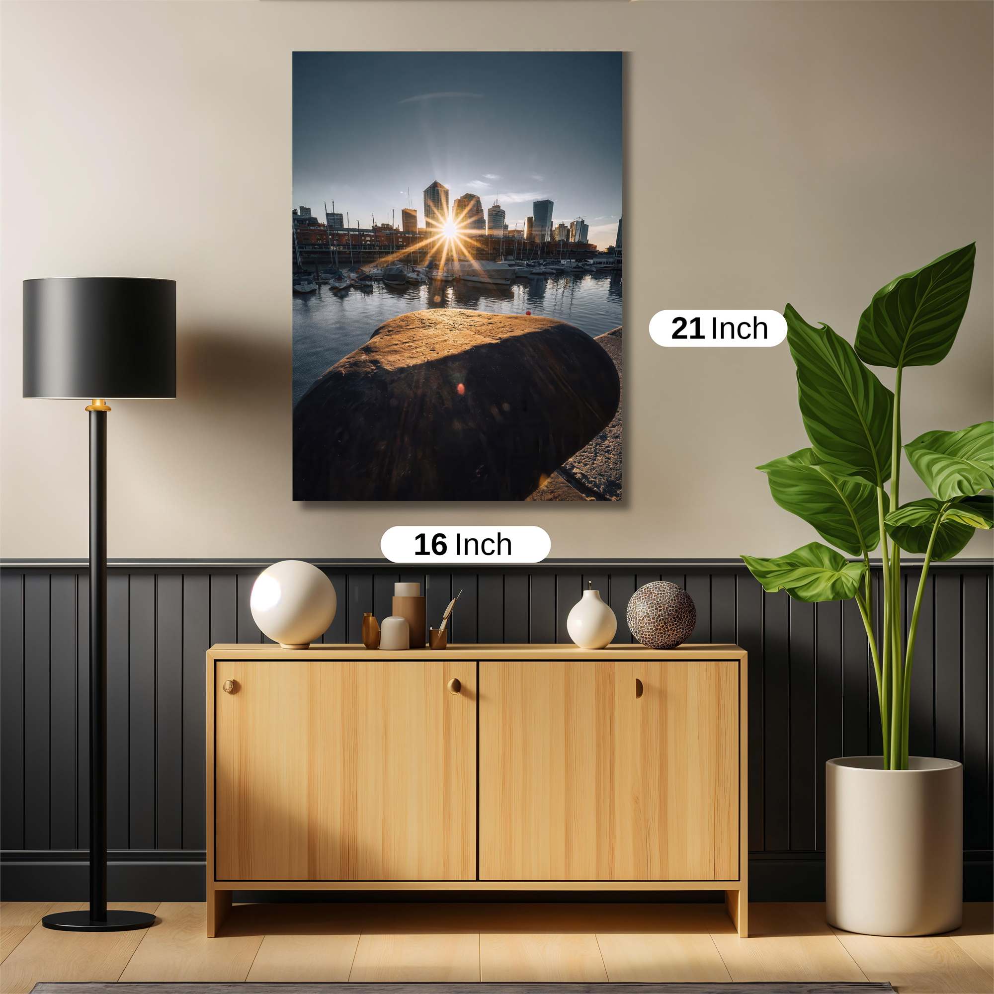 Sunrise Serenity Safe Wall Magnetic / M
