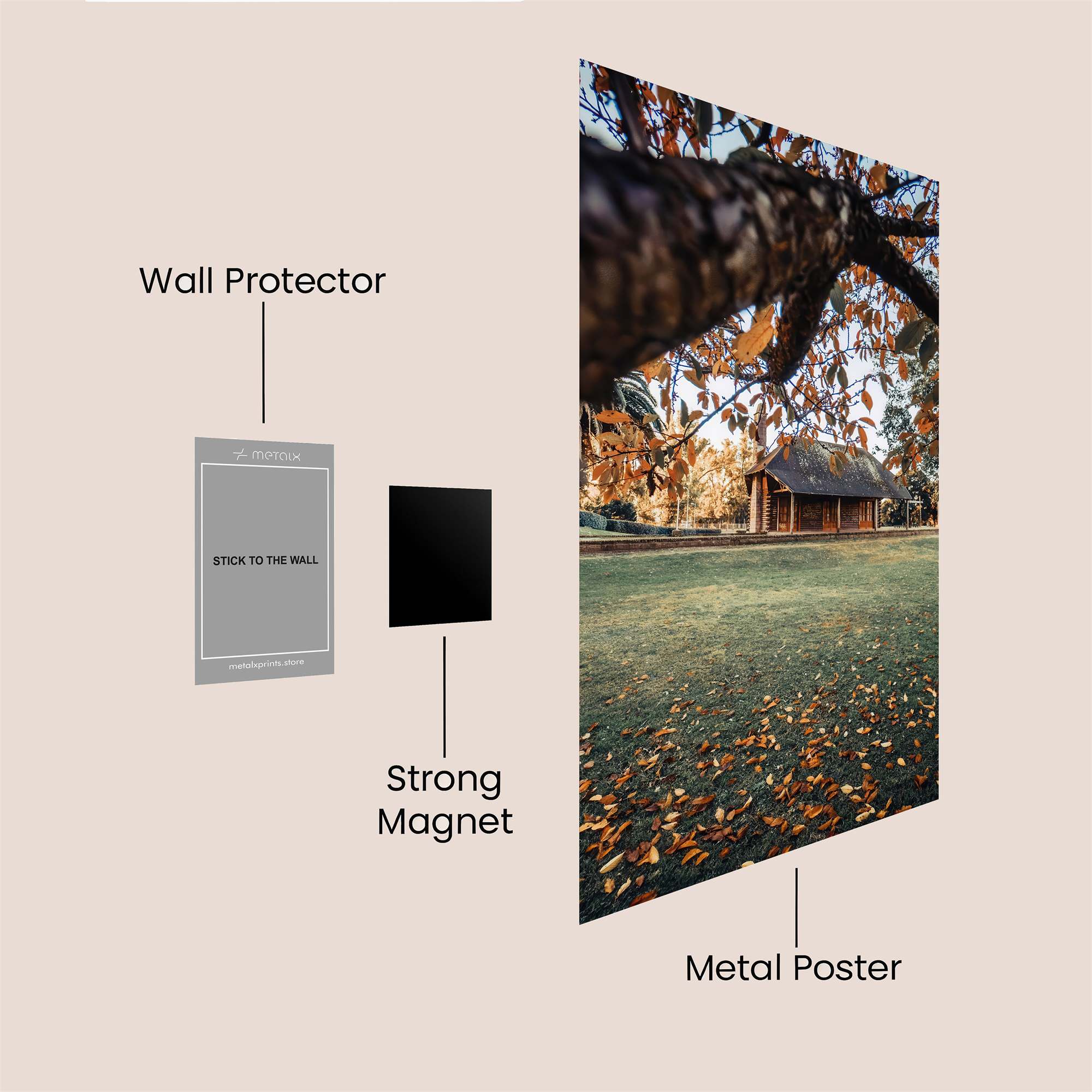 Cabin Serenity Safe Wall Magnetic / M