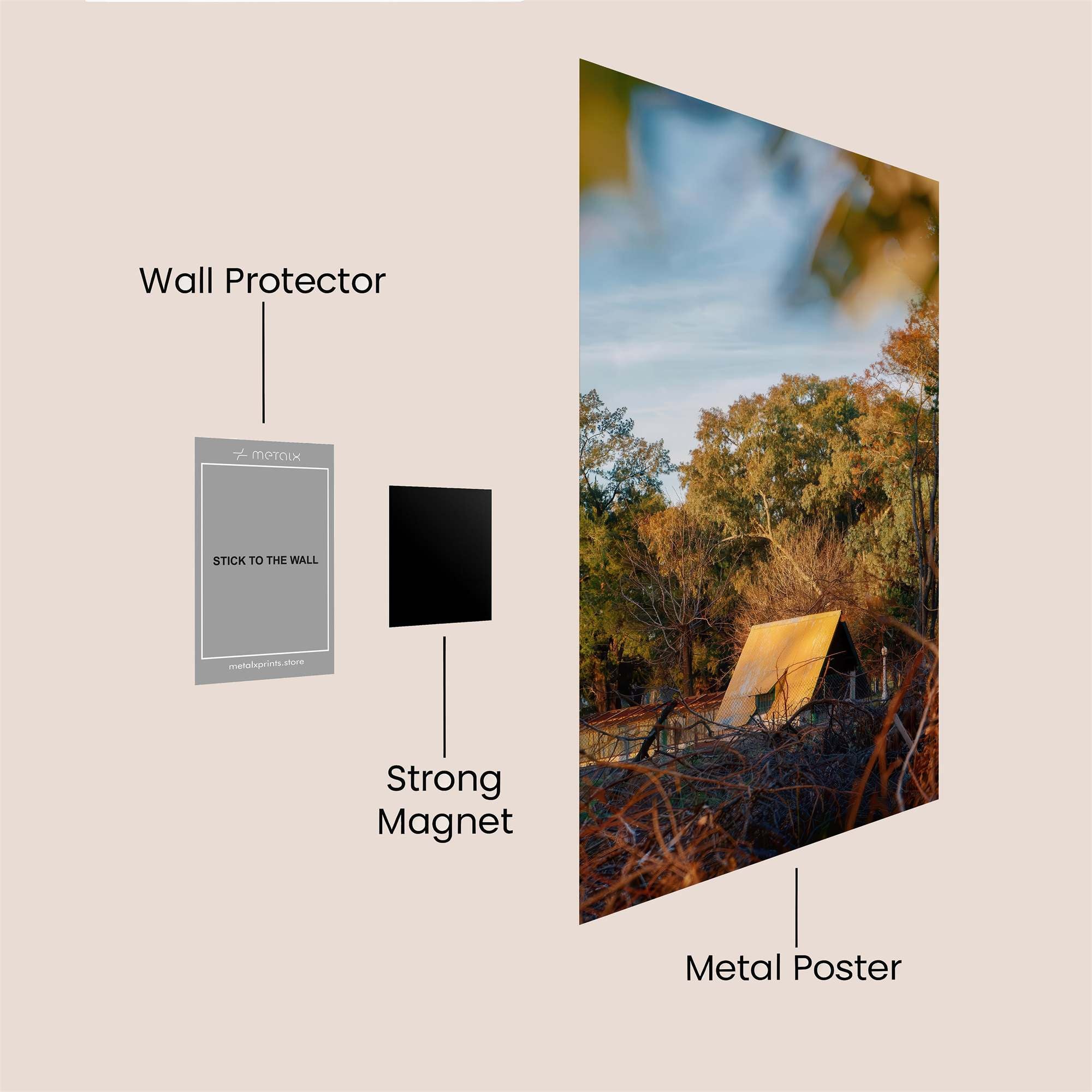 Cabin Serenity Safe Wall Magnetic / M