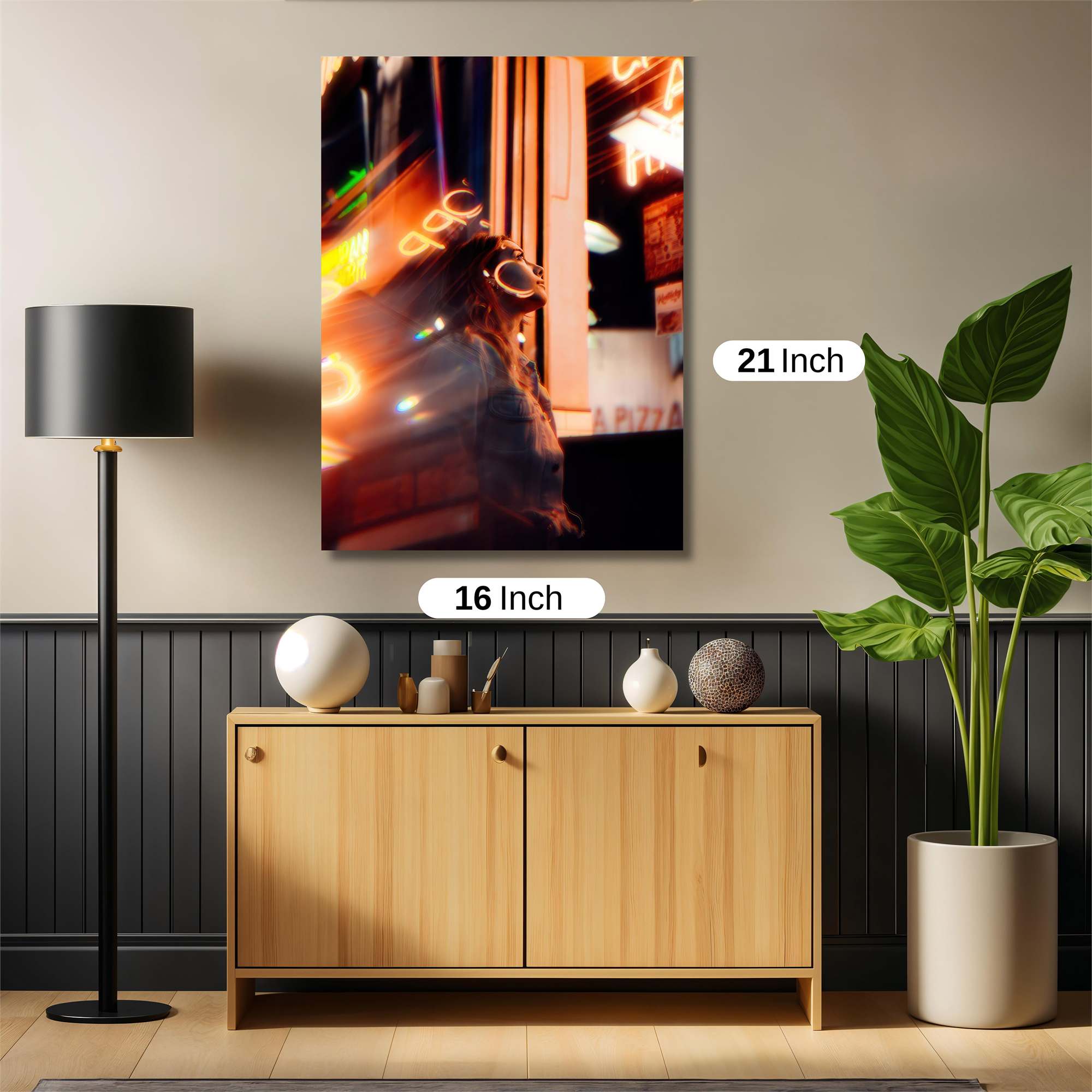 Neon Rush Safe Wall Magnetic / M