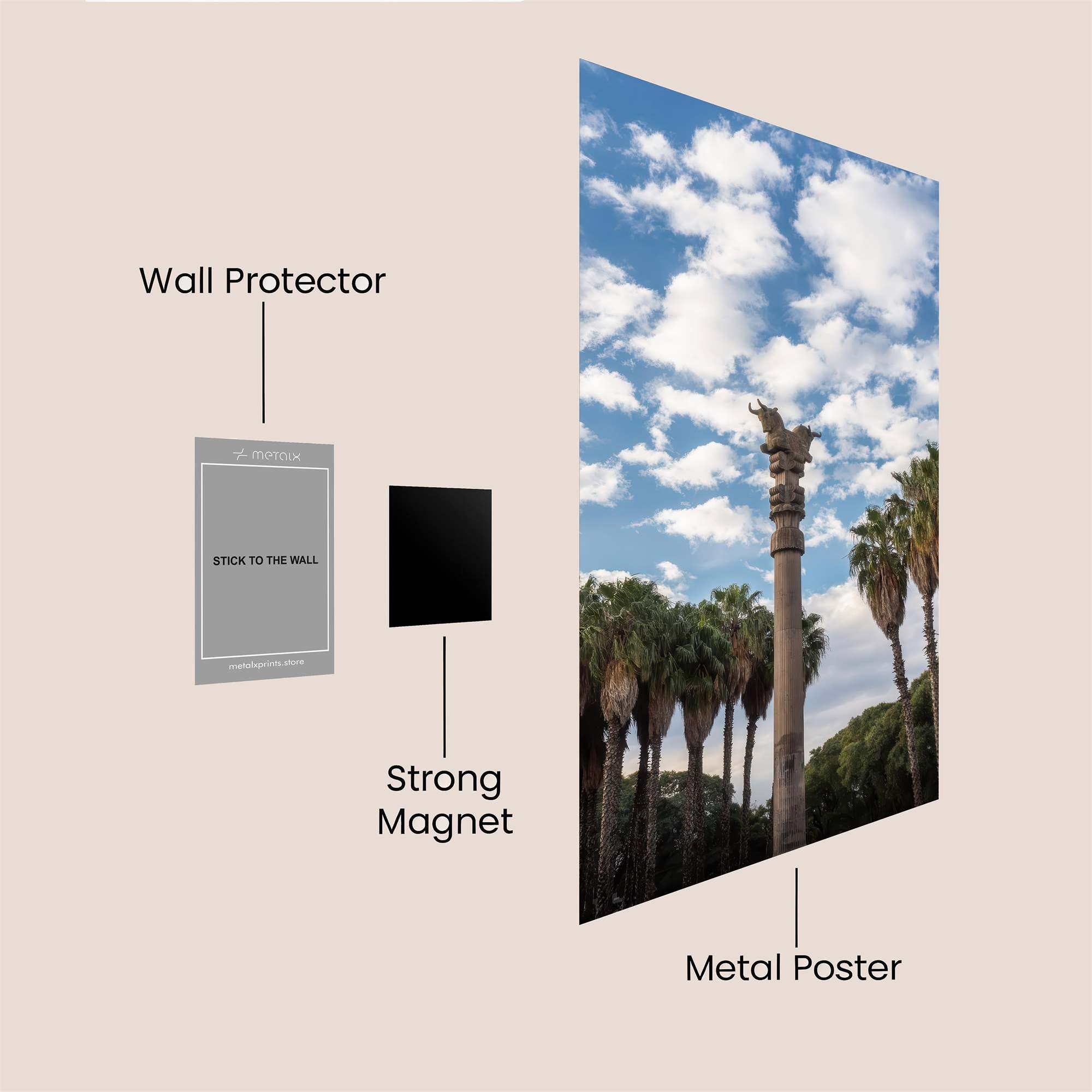 Garuda Serene Safe Wall Magnetic / M