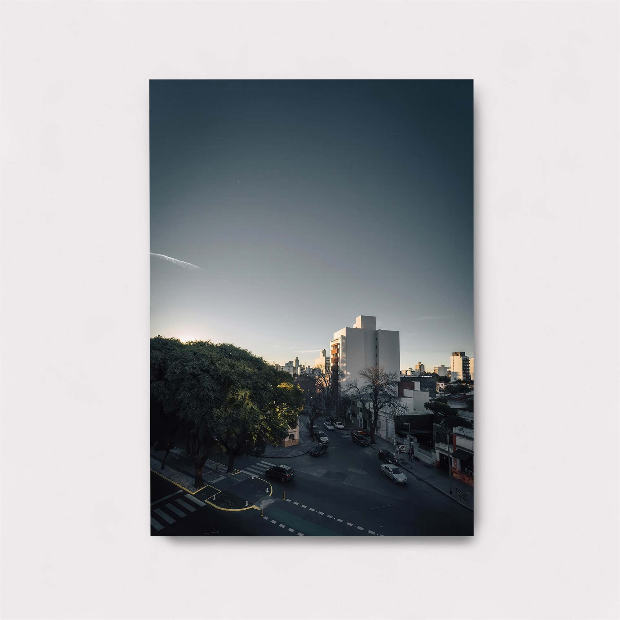 Cityscape Serenity Safe Wall Magnetic / M