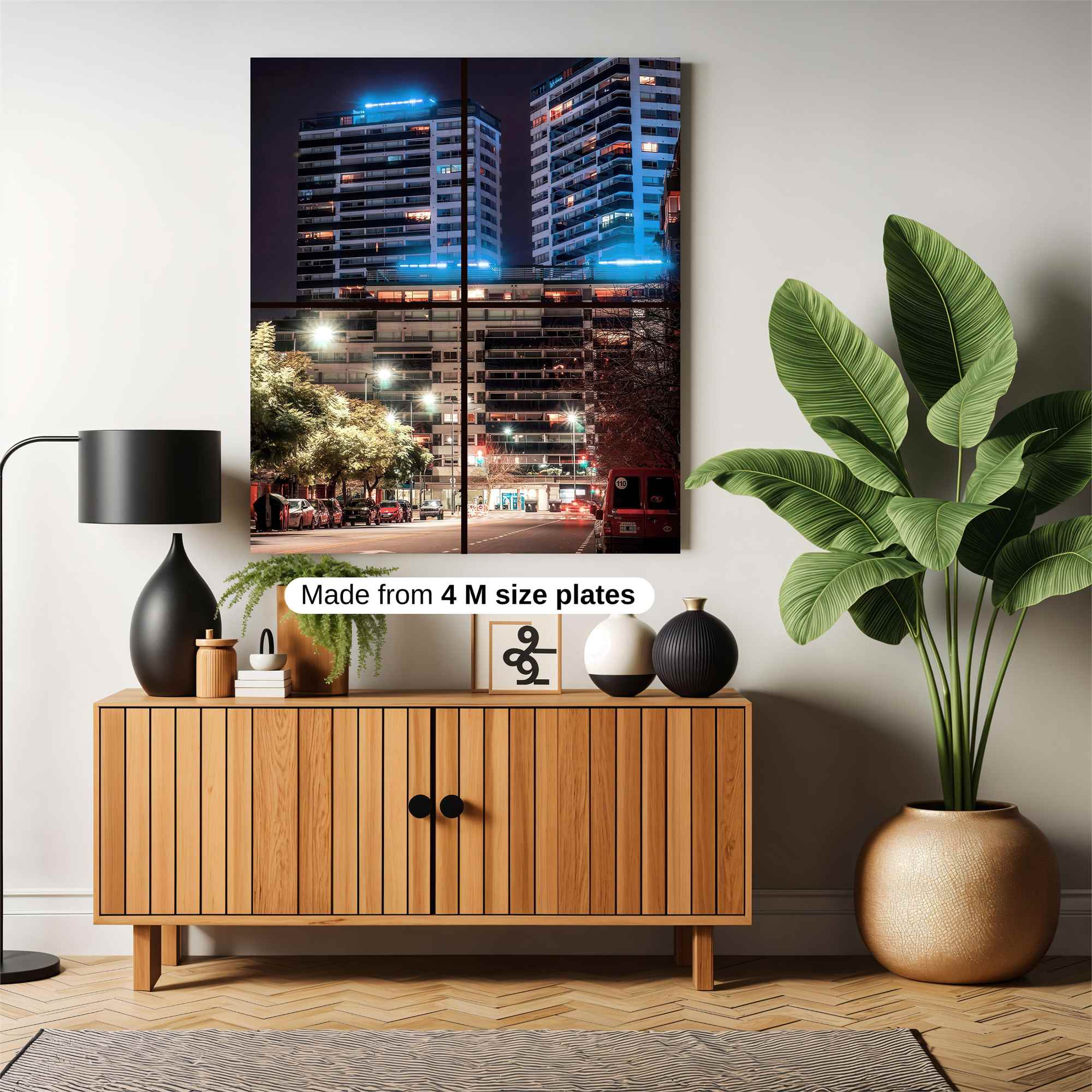 Skyline Serenity Safe Wall Magnetic / M