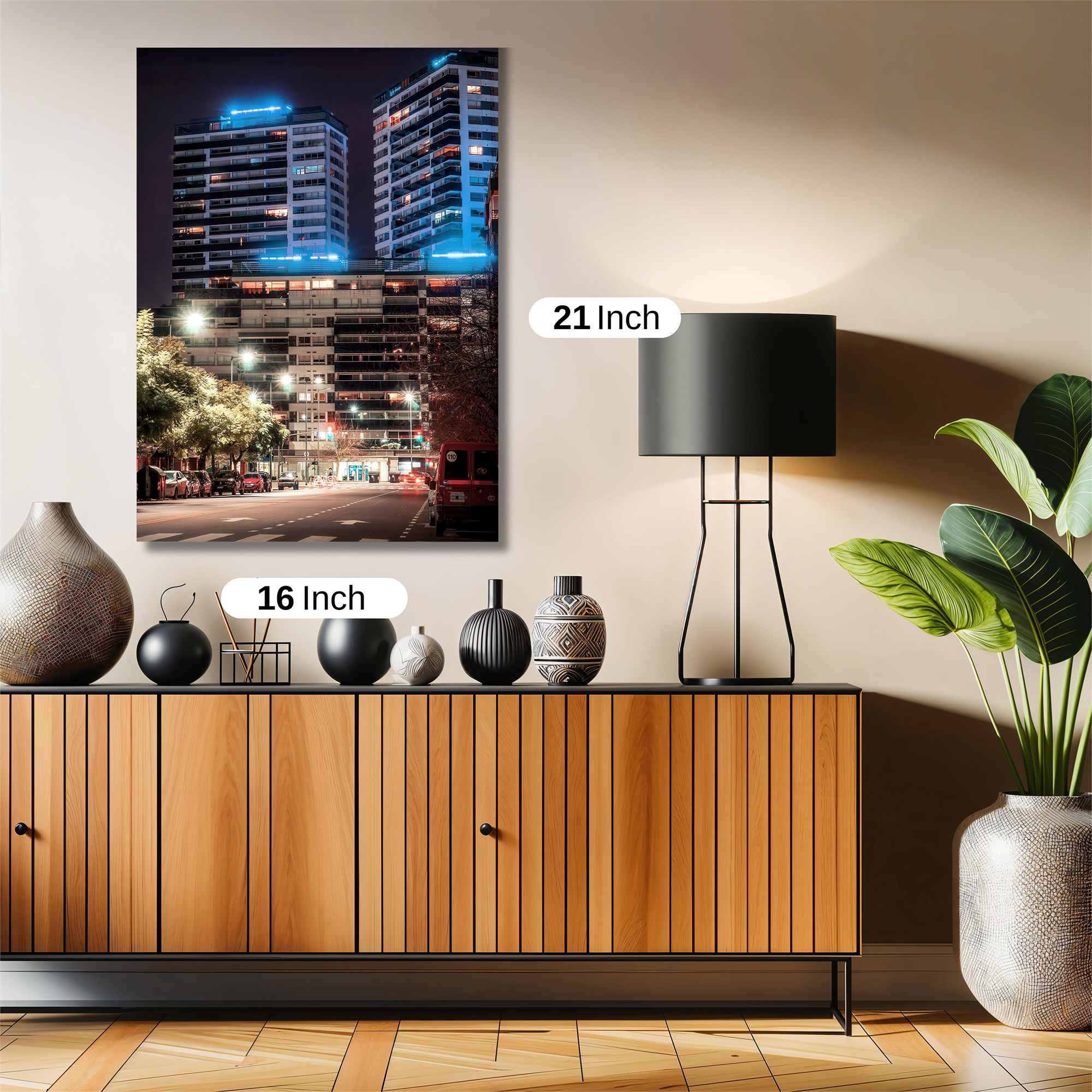 Skyline Serenity Safe Wall Magnetic / M