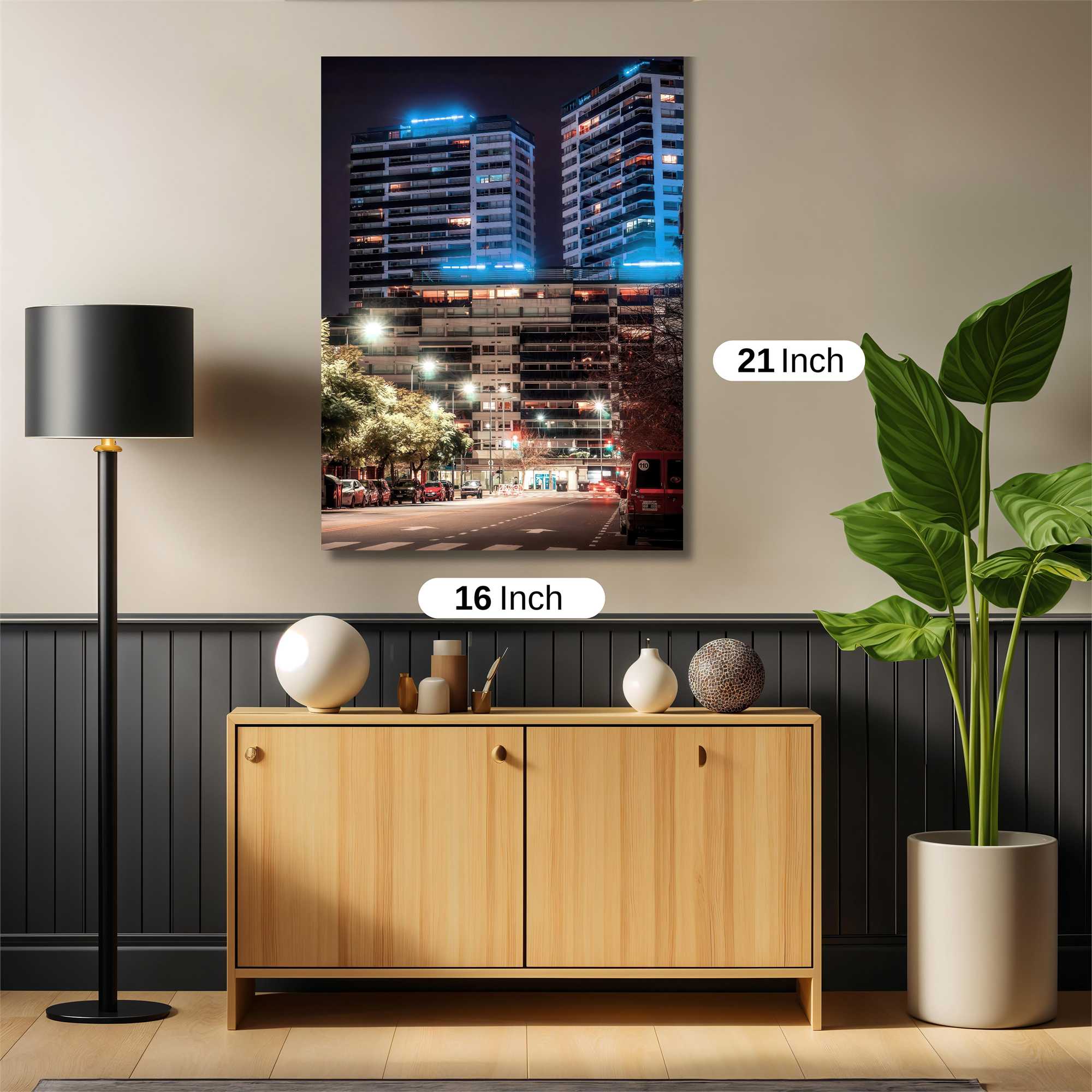 Skyline Serenity Safe Wall Magnetic / M