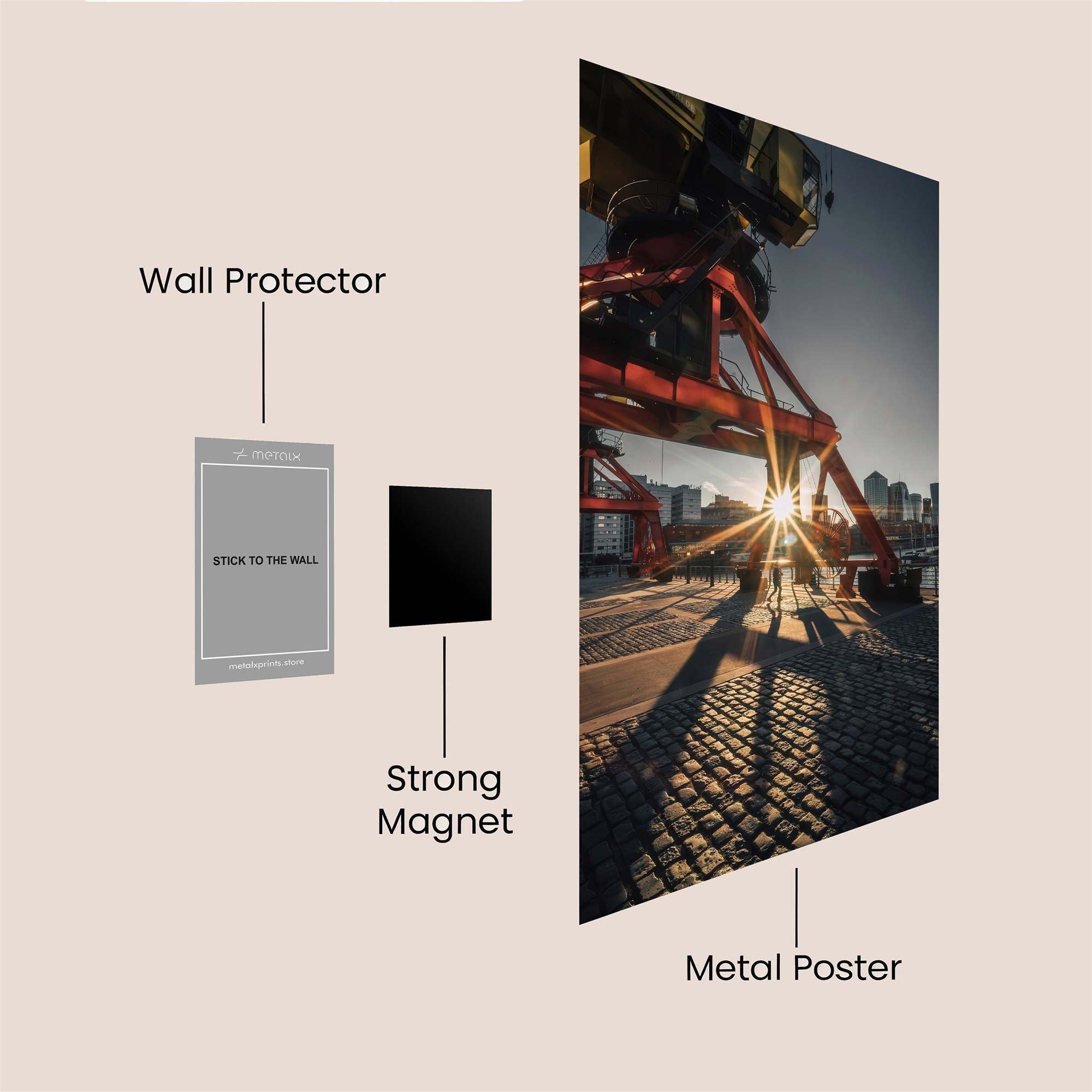 Crane Serenity Safe Wall Magnetic / M