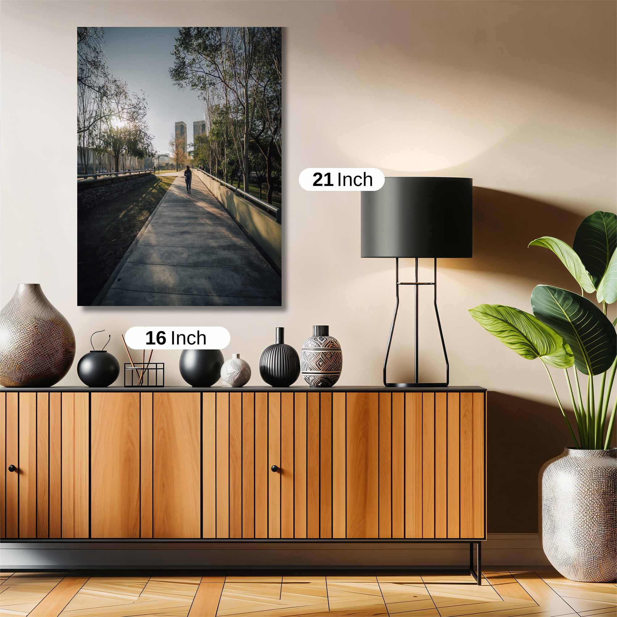 Sunset Solitude Safe Wall Magnetic / M