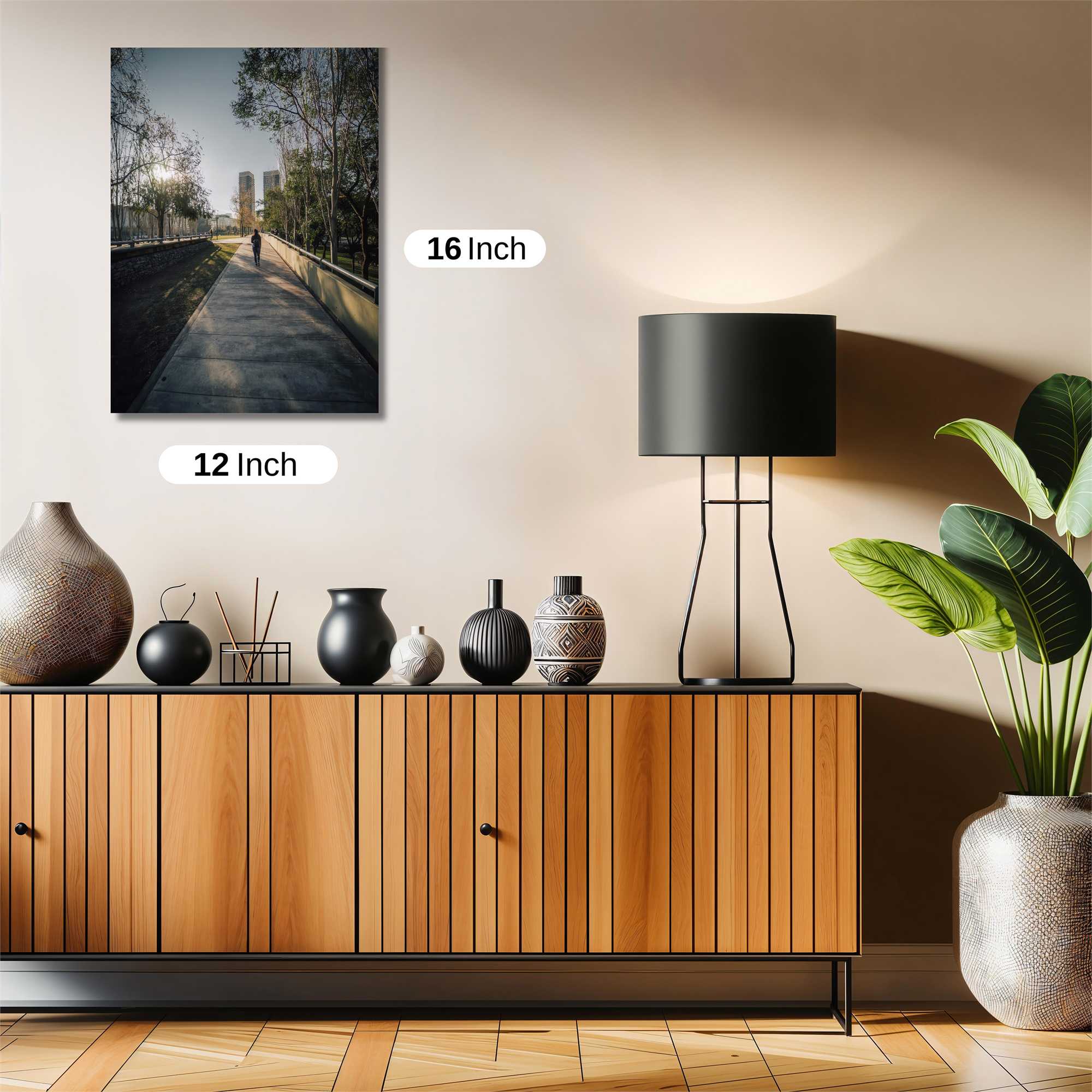 Sunset Solitude Safe Wall Magnetic / M