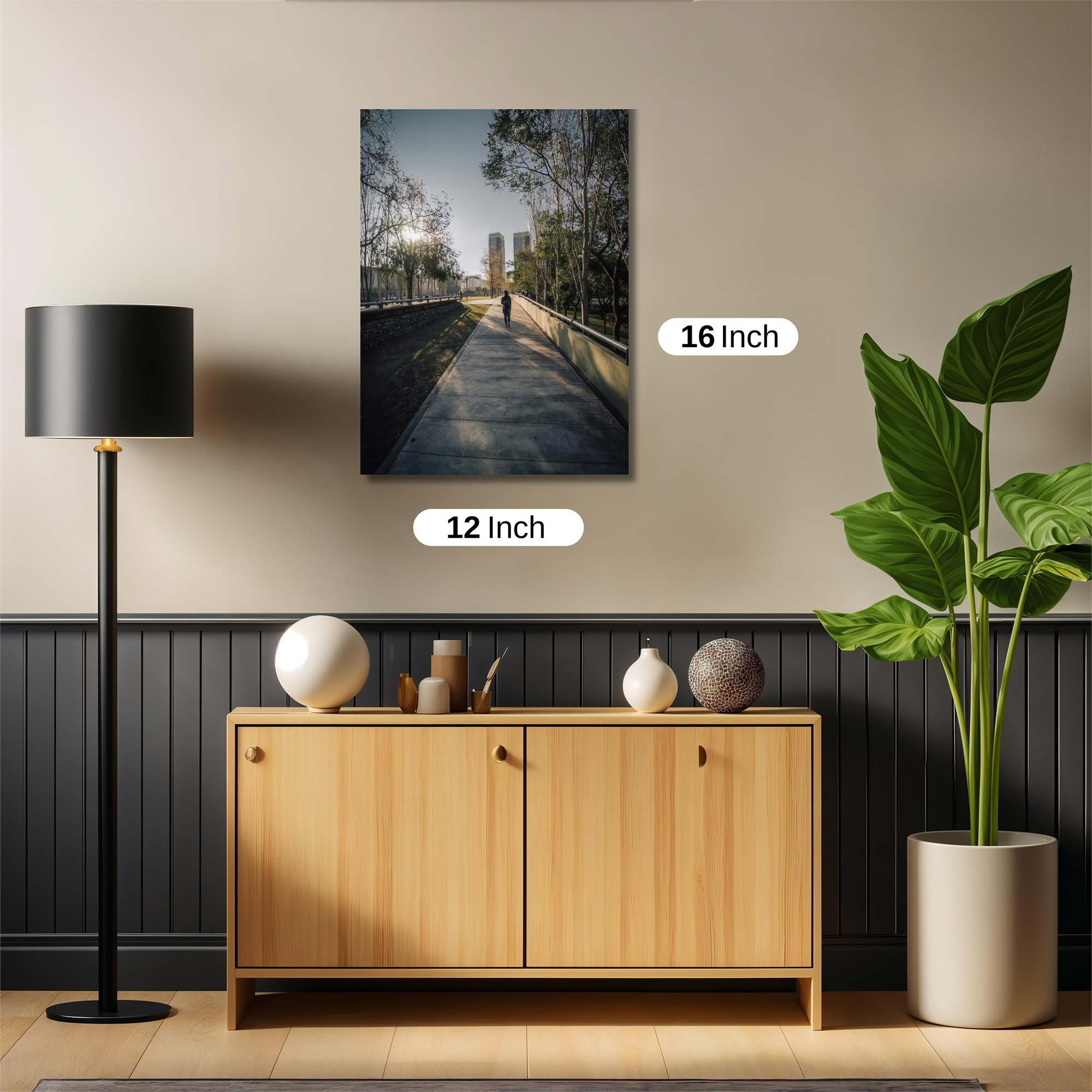 Sunset Solitude Safe Wall Magnetic / M