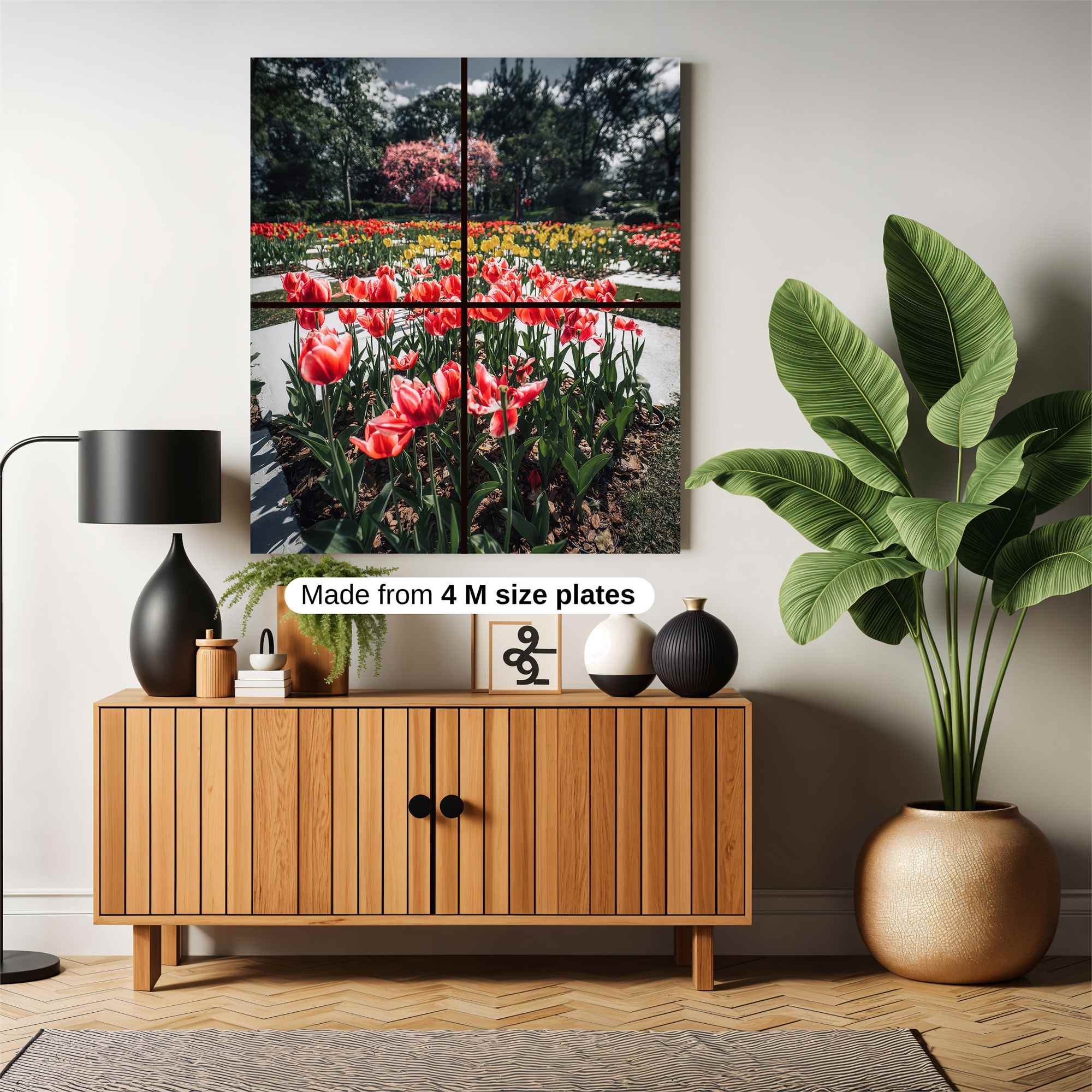 Tulip Tranquility Safe Wall Magnetic / M