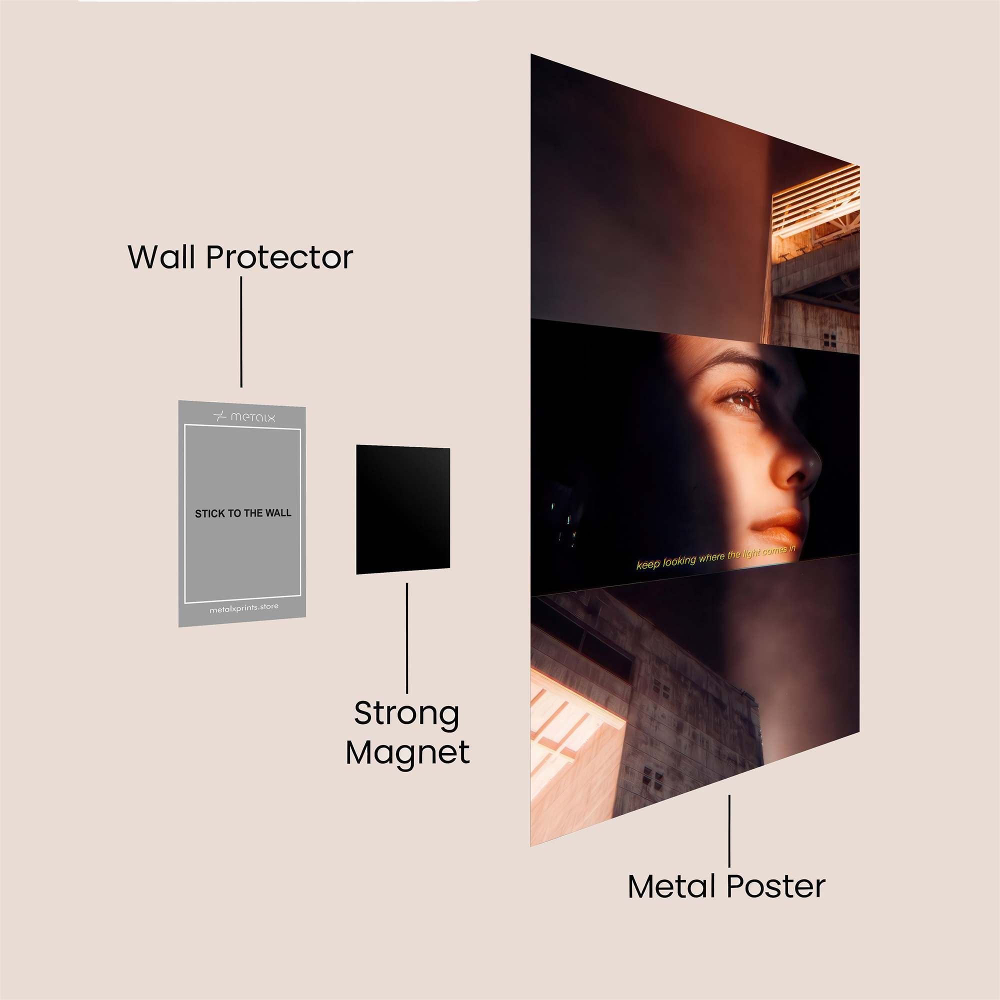 Mystery Unraveled Safe Wall Magnetic / M