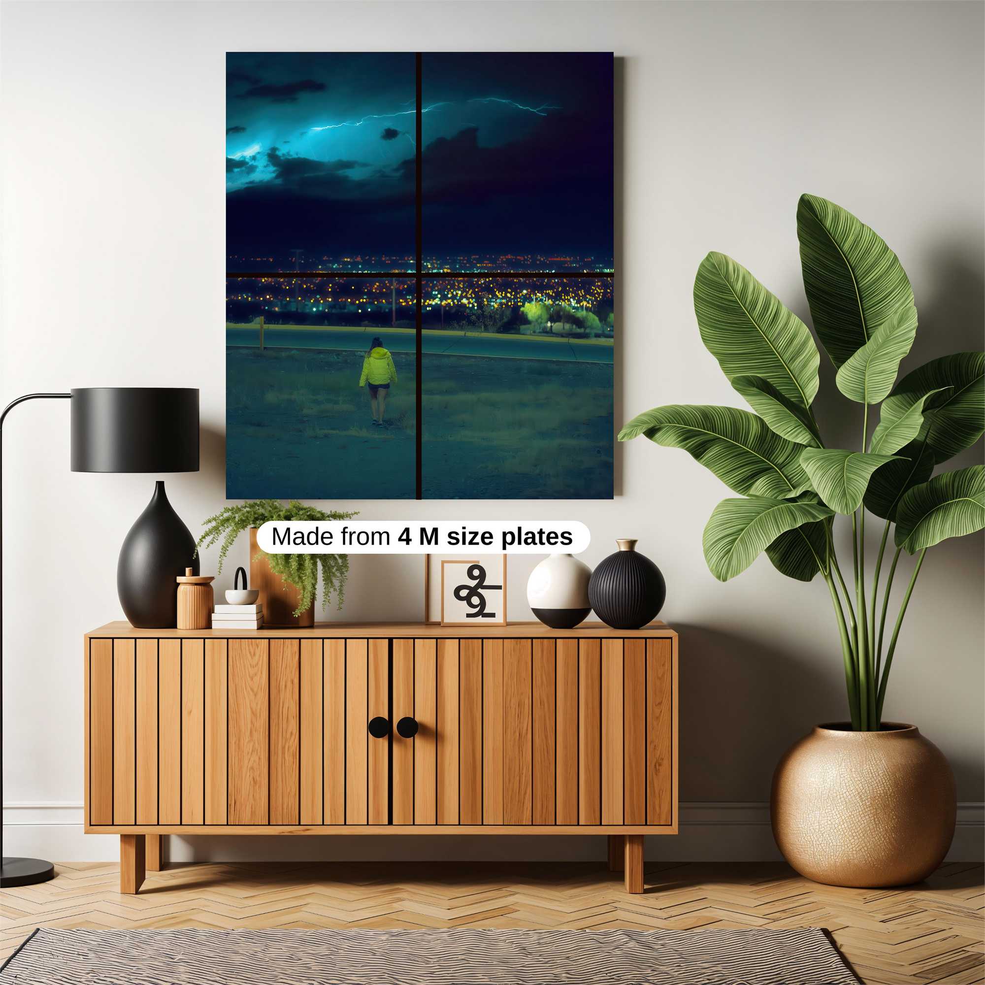 Stormy Solitude Safe Wall Magnetic / M