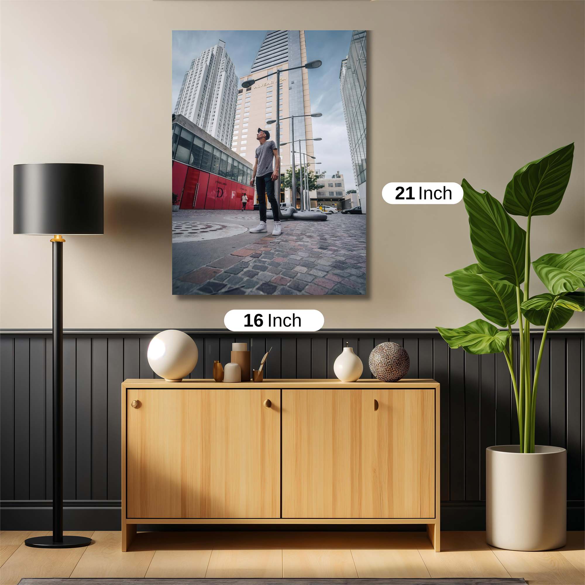 Urban Serenity Safe Wall Magnetic / M
