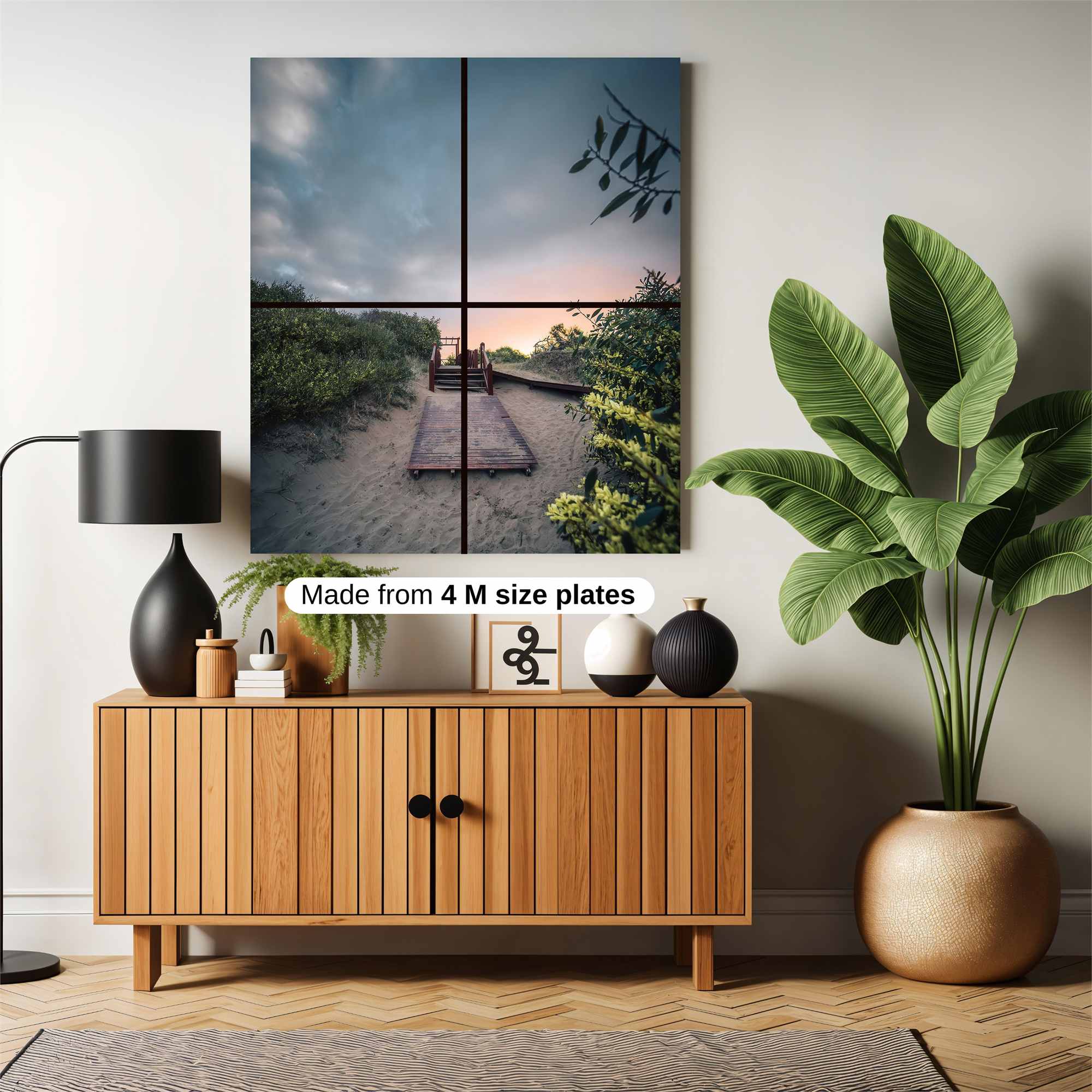 Sunset Serenity Safe Wall Magnetic / M