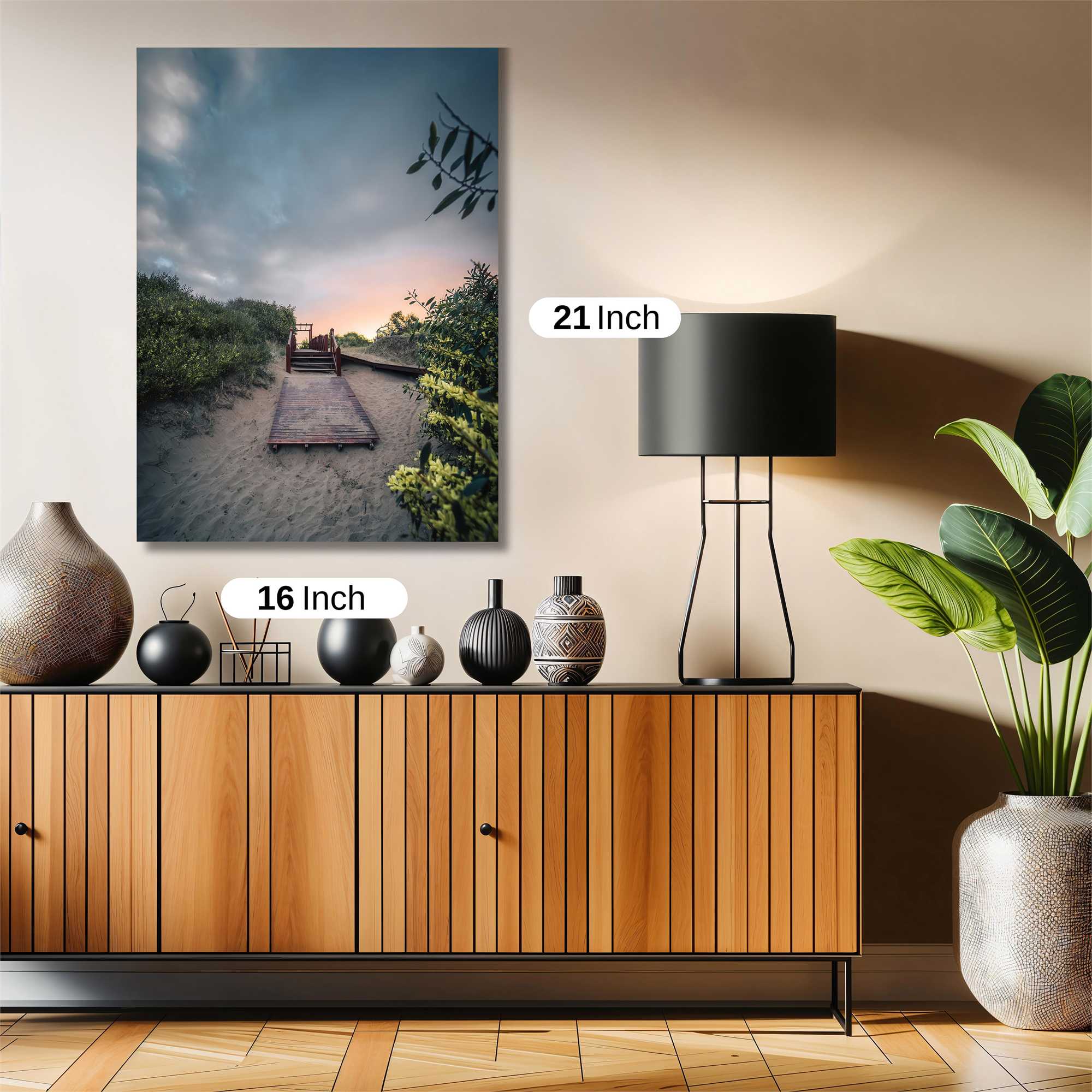 Sunset Serenity Safe Wall Magnetic / M