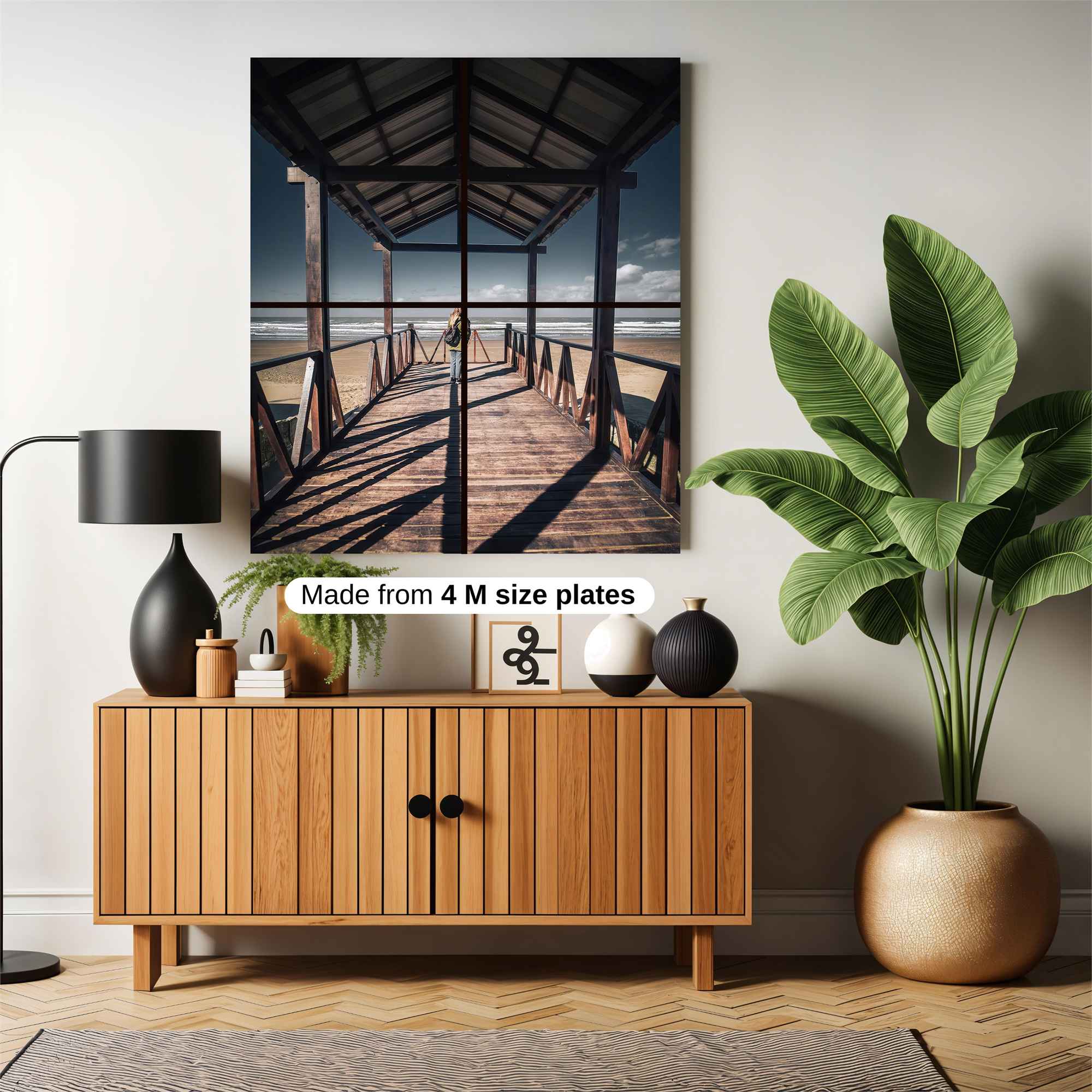 Beach Serenity Safe Wall Magnetic / M