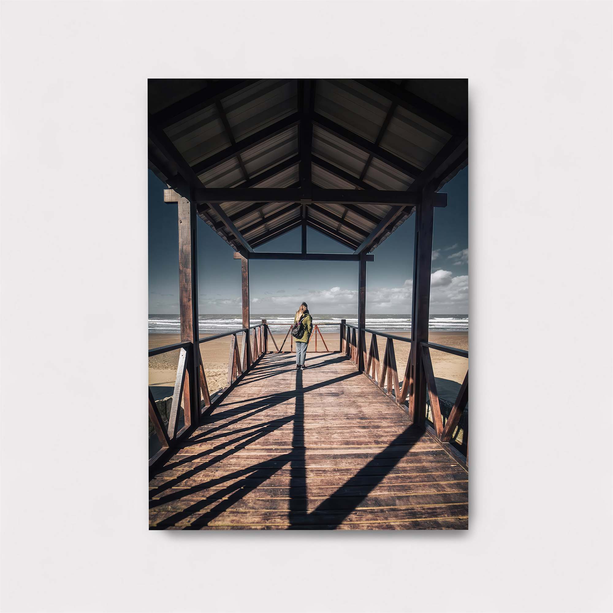 Beach Serenity Safe Wall Magnetic / M