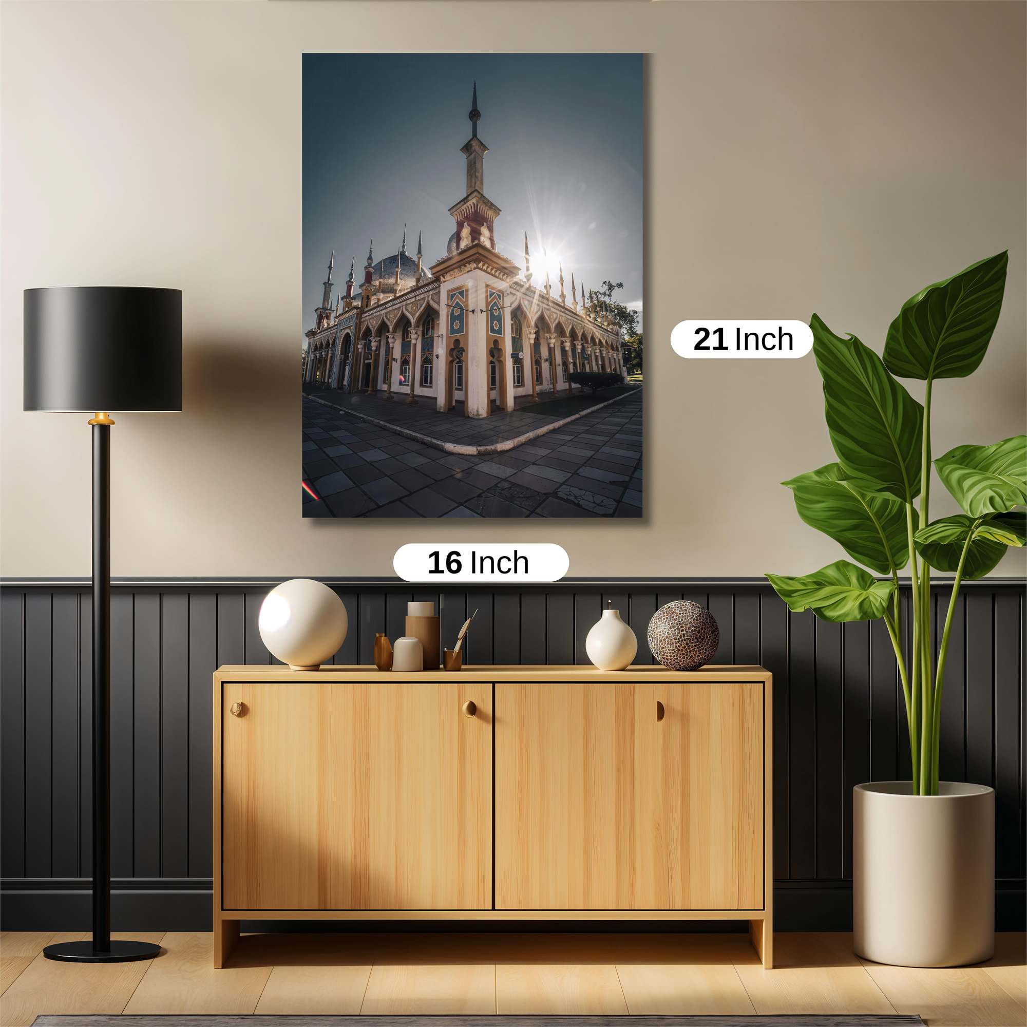 Mosque Radiance Safe Wall Magnetic / M