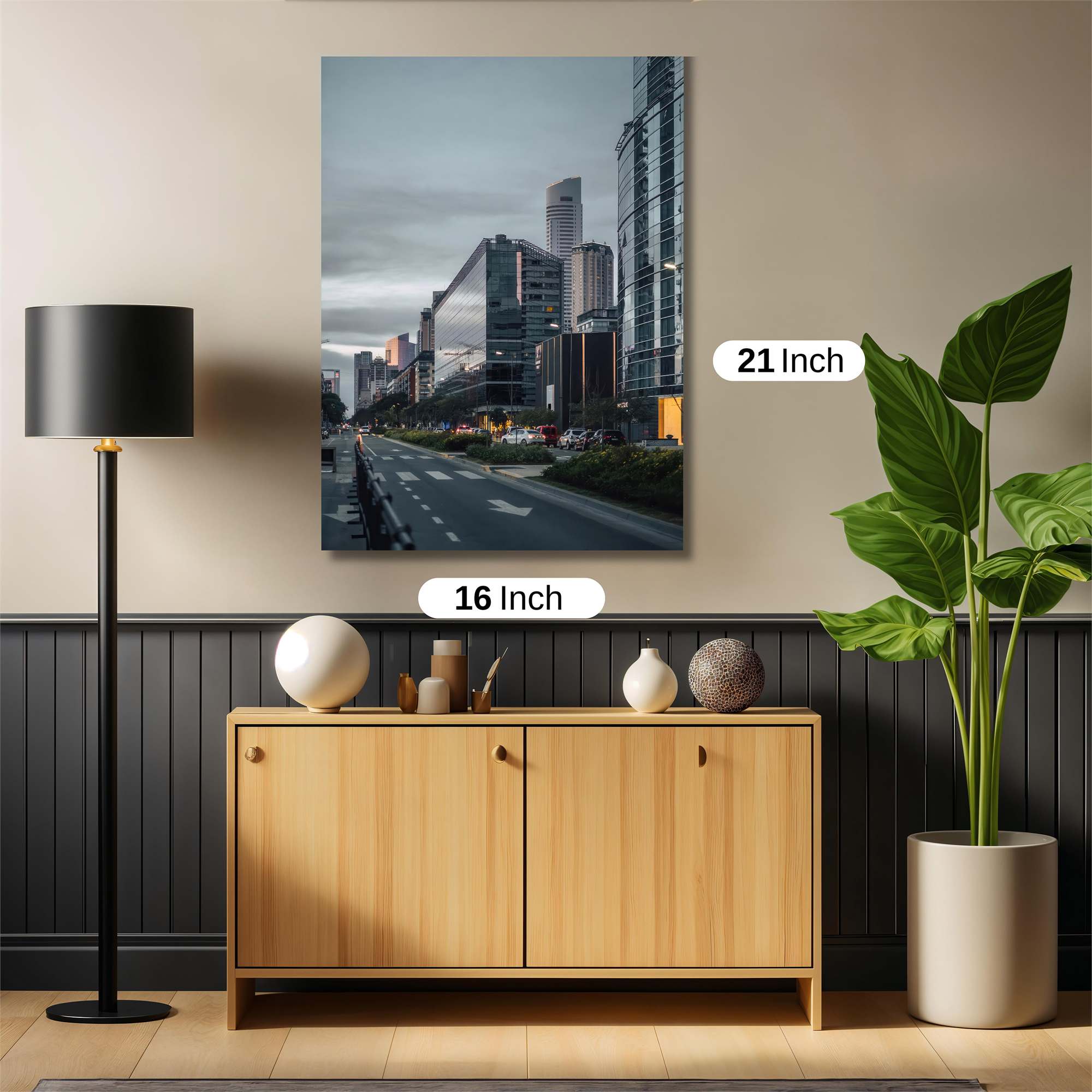 Skyline Serenity Safe Wall Magnetic / M