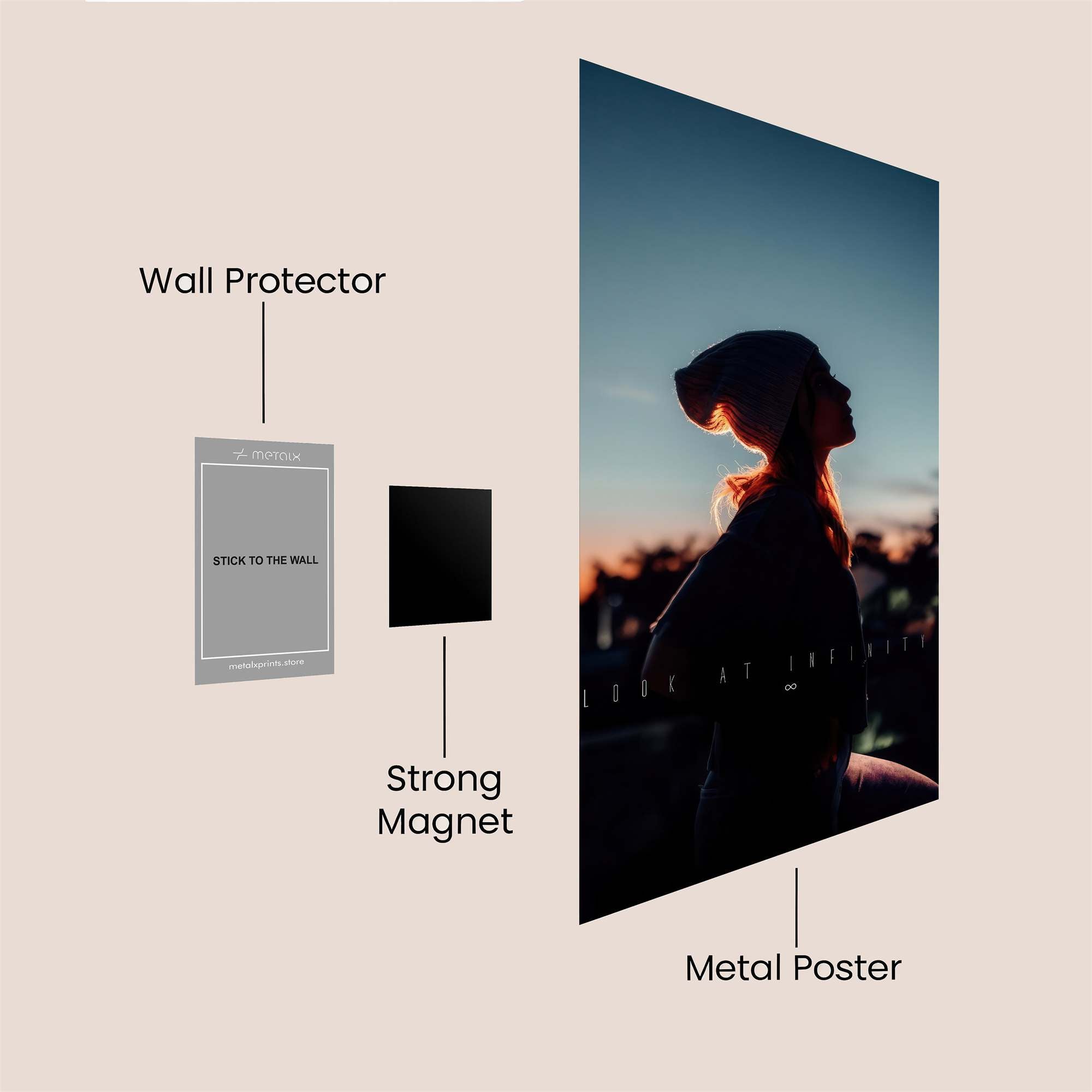 Twilight Serenity Safe Wall Magnetic / M