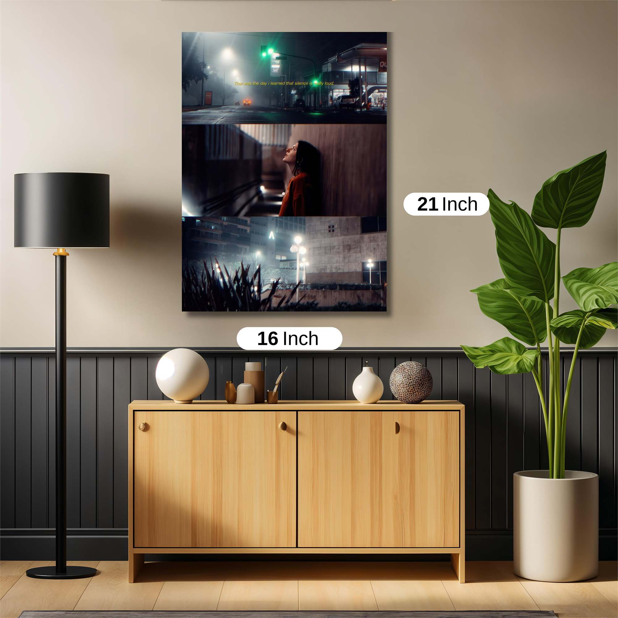 Night Reflection Safe Wall Magnetic / M