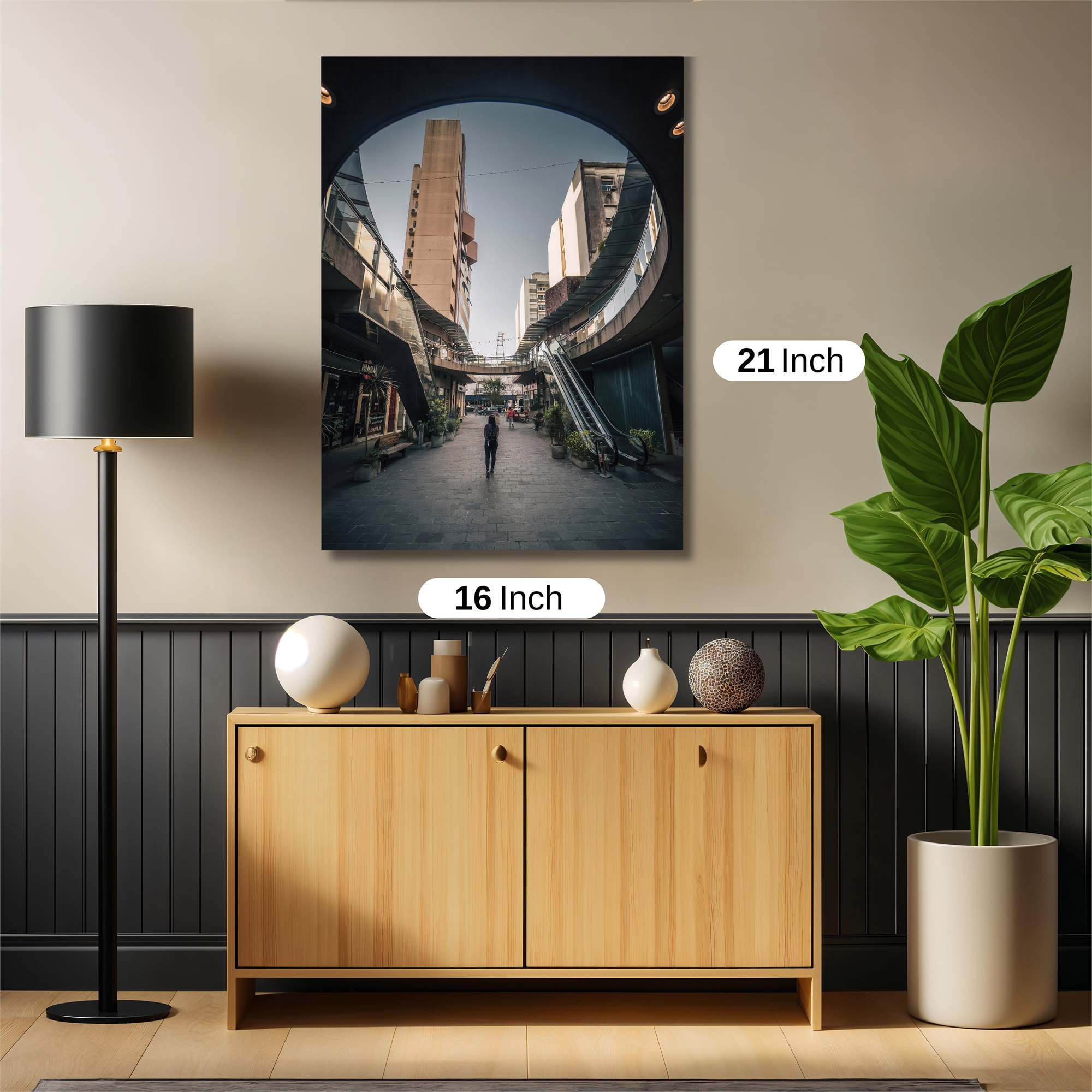 Urban Solitude Safe Wall Magnetic / M