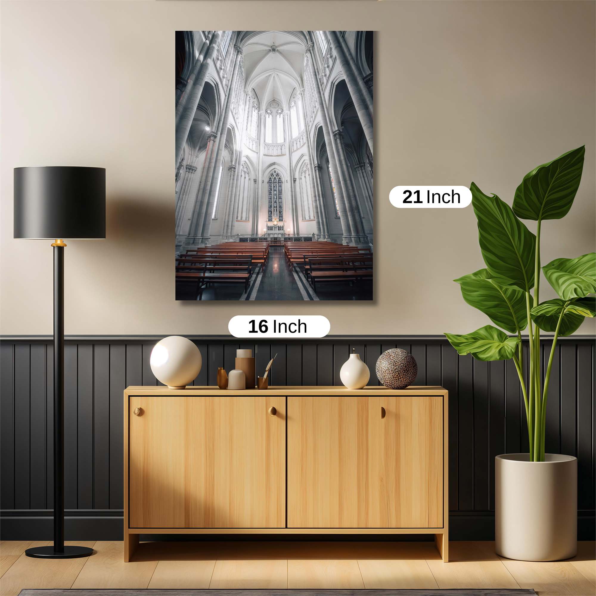 Cathedral Serenity Safe Wall Magnetic / M