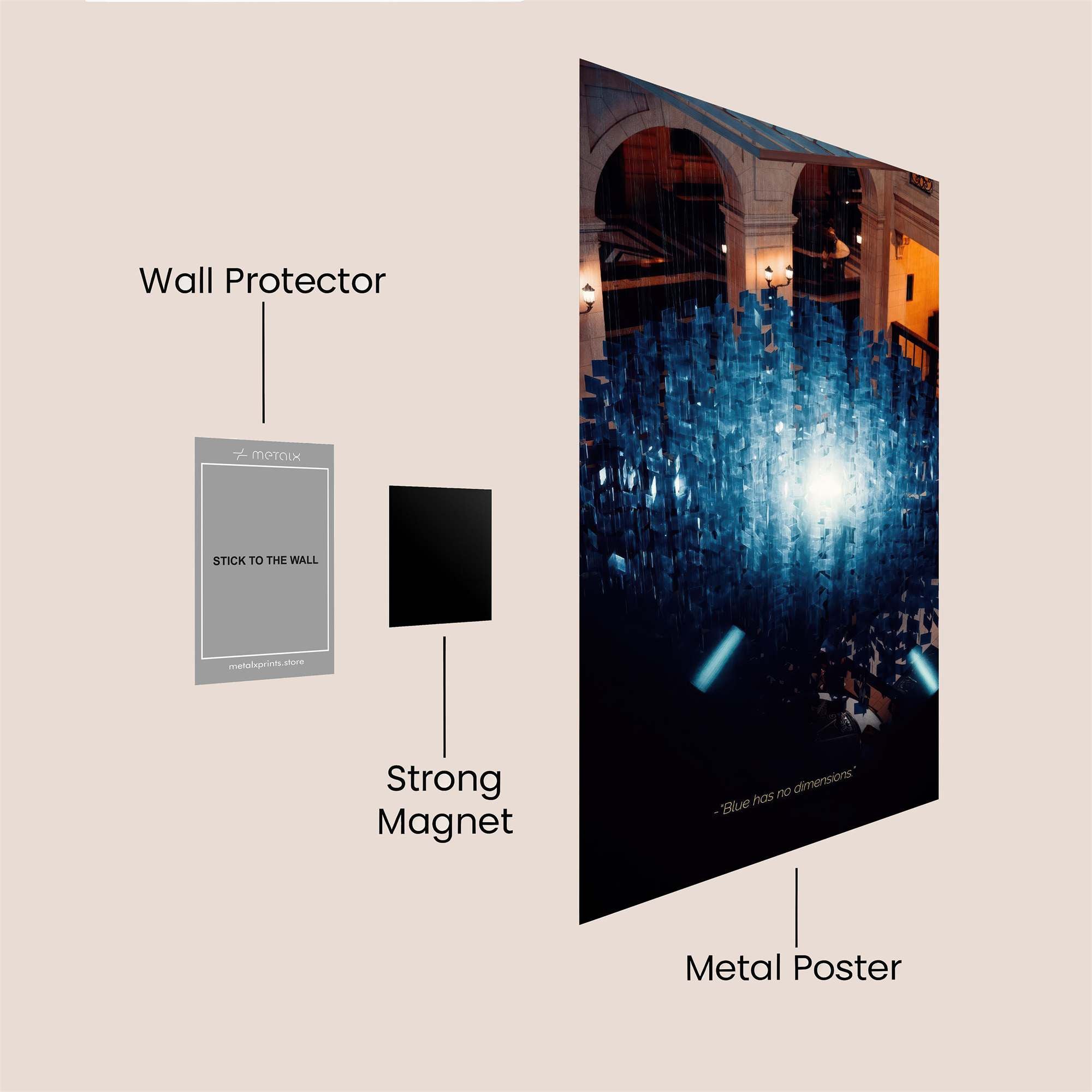 Chandelier Glow Safe Wall Magnetic / M