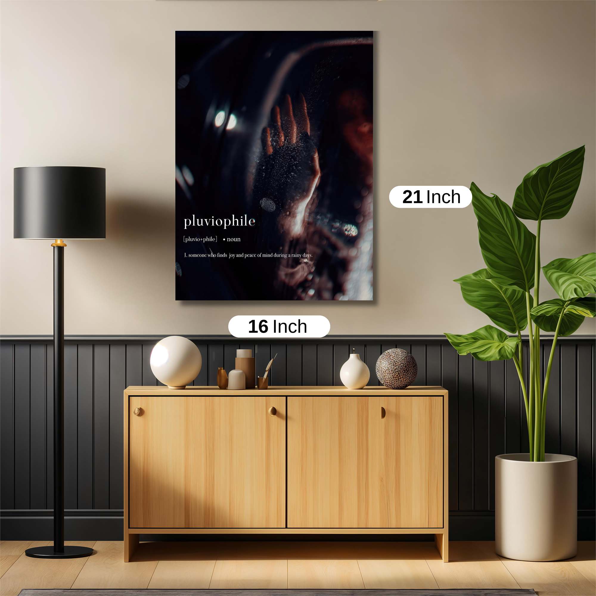 Rain Lover Safe Wall Magnetic / M