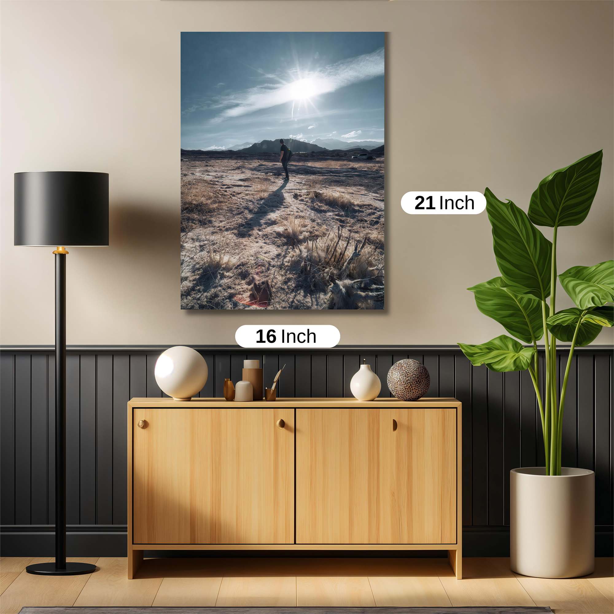 Desert Solitude Safe Wall Magnetic / M