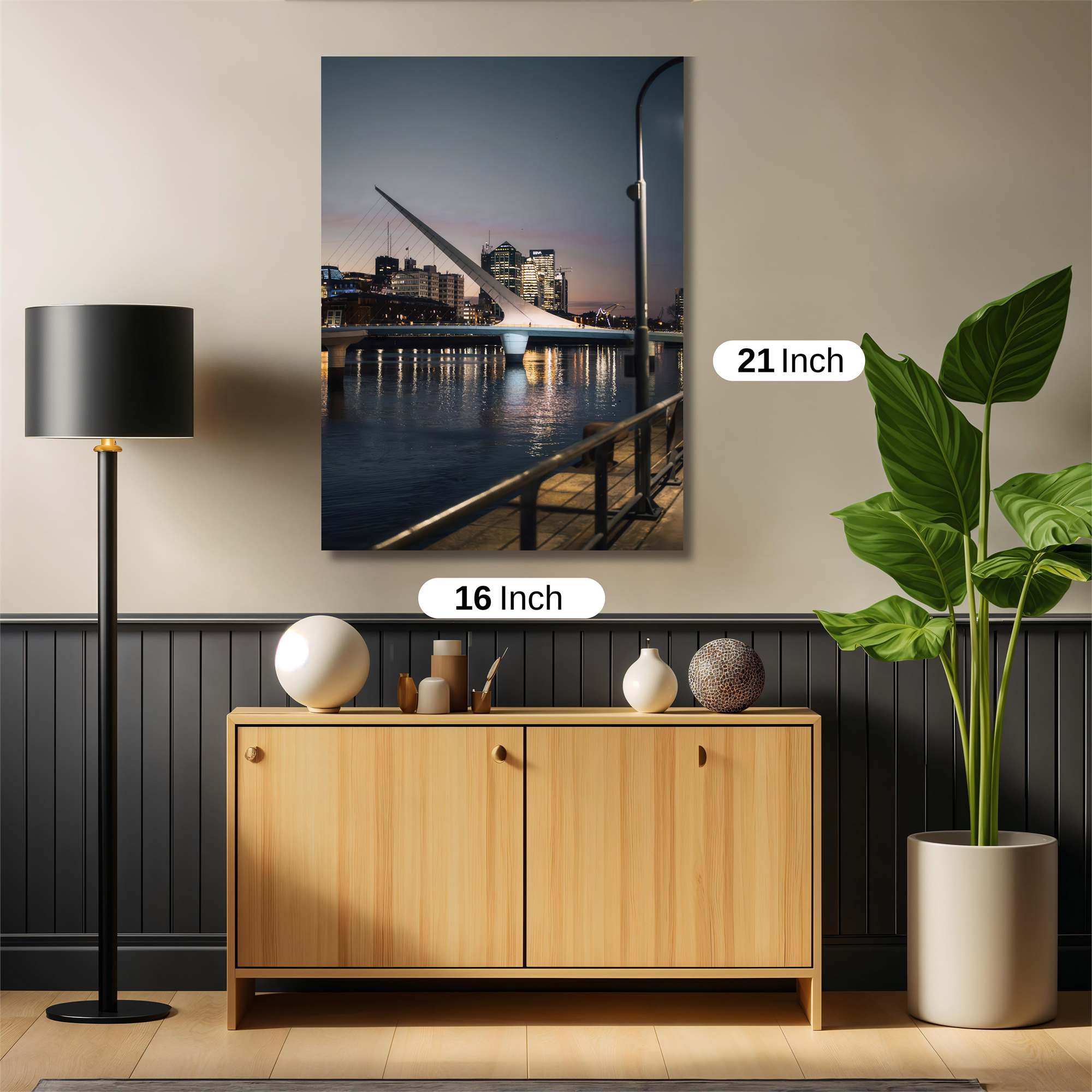 Puente Serene Safe Wall Magnetic / M