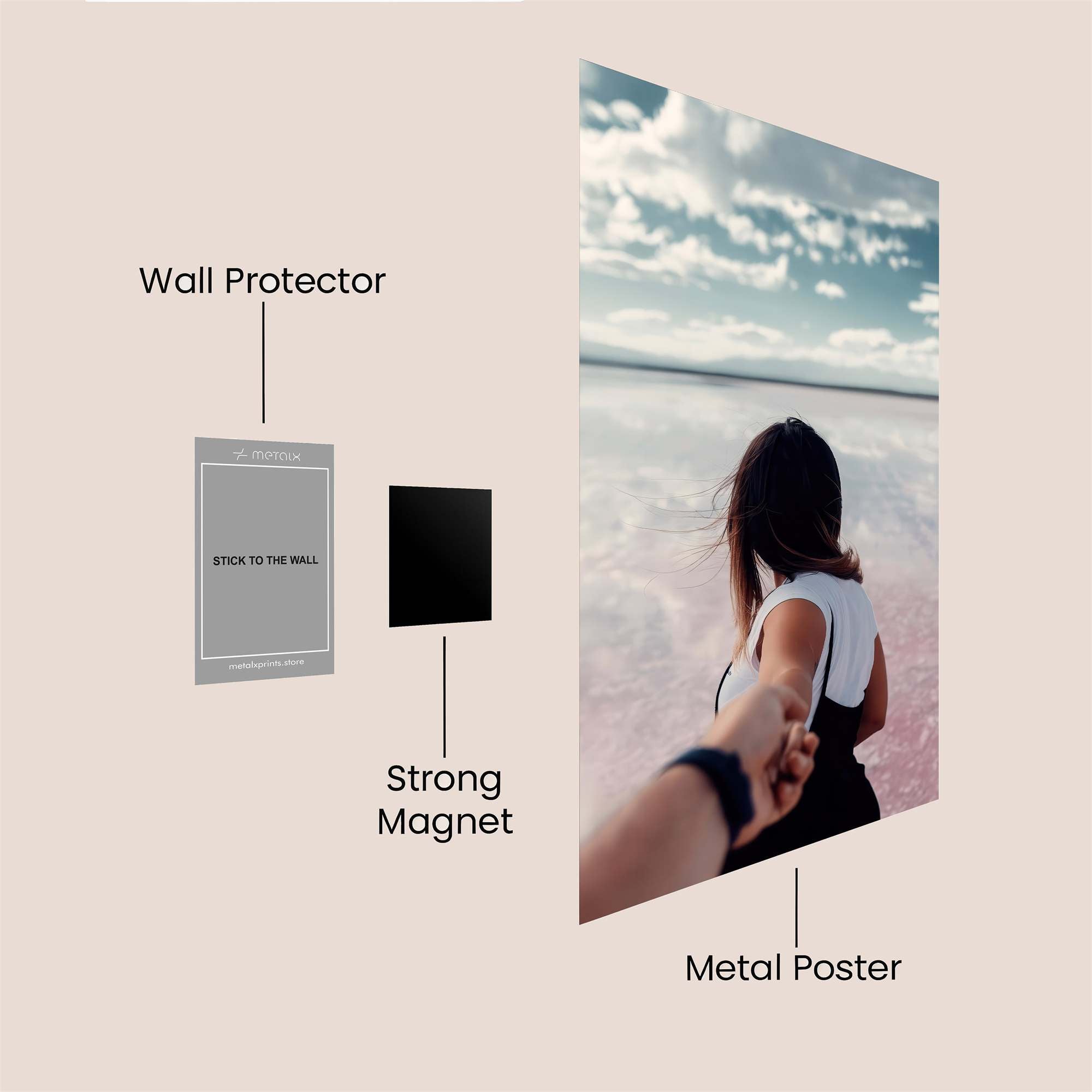 Salt Serenity Safe Wall Magnetic / M