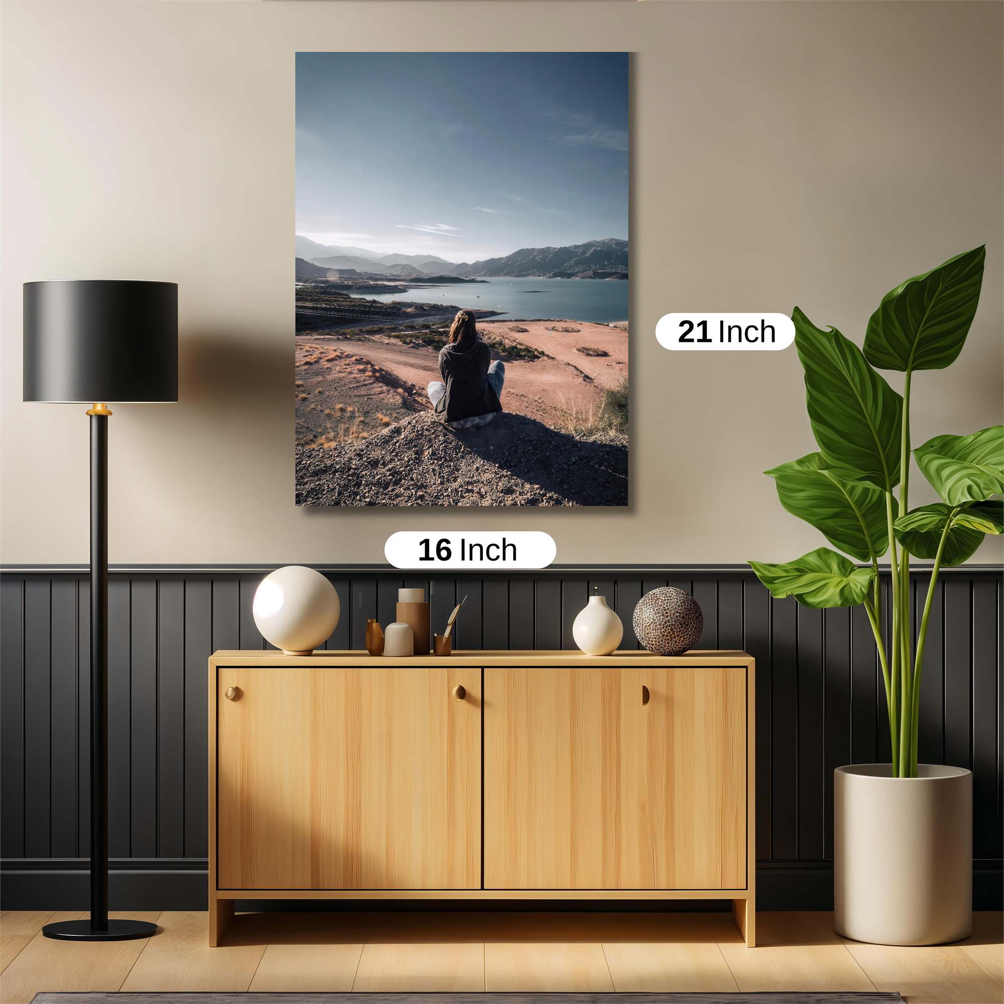 Solitude Serenity Safe Wall Magnetic / M