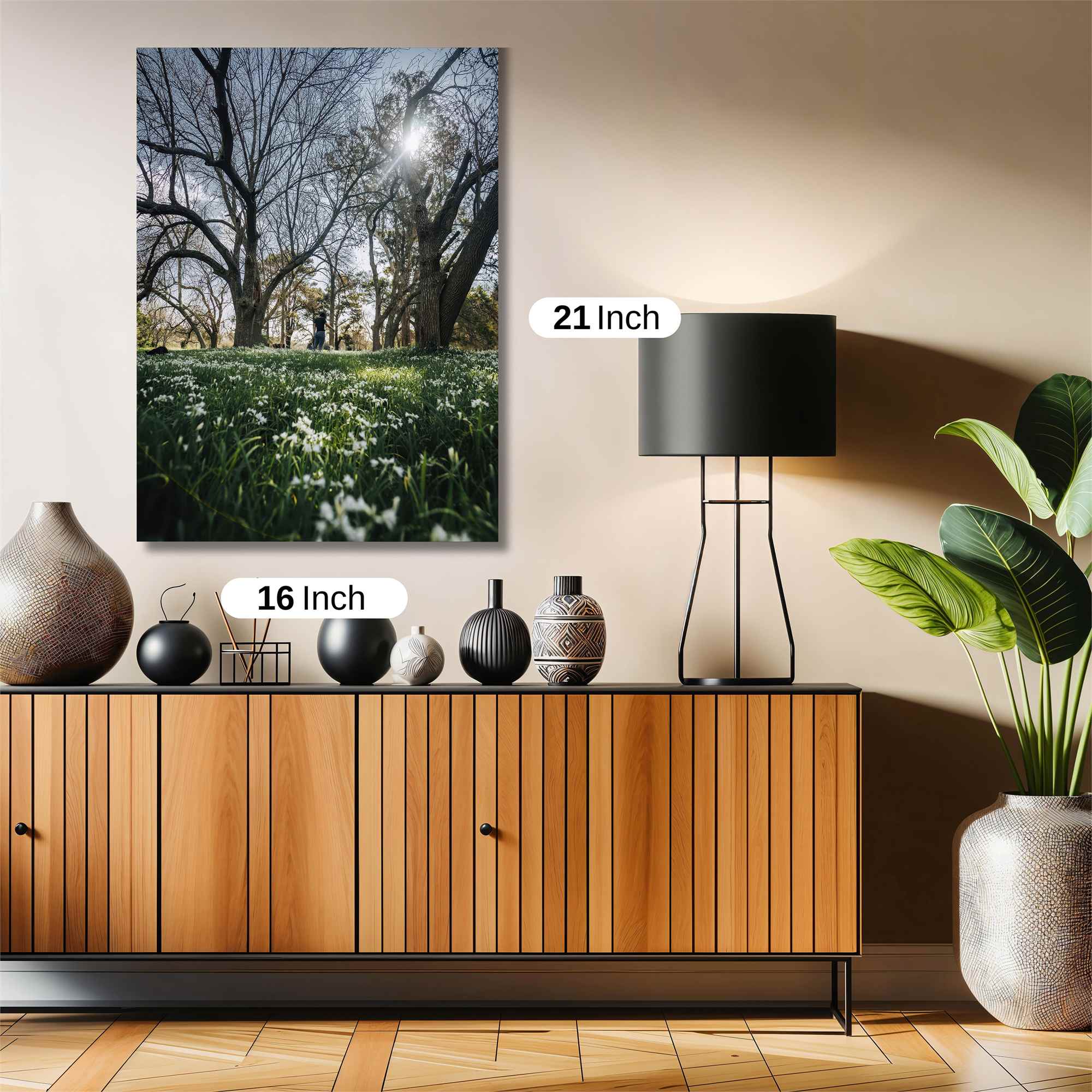 Sunlit Serenity Safe Wall Magnetic / M