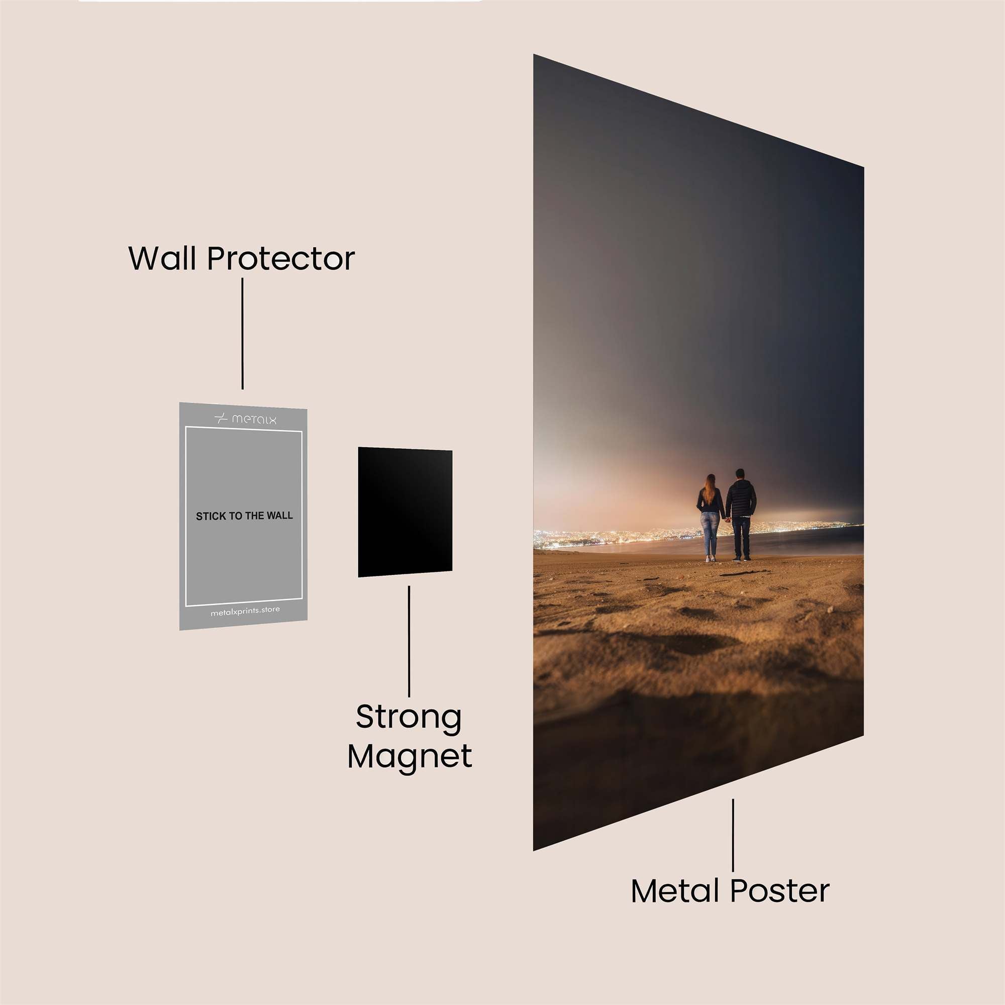 Twilight Wander Safe Wall Magnetic / M