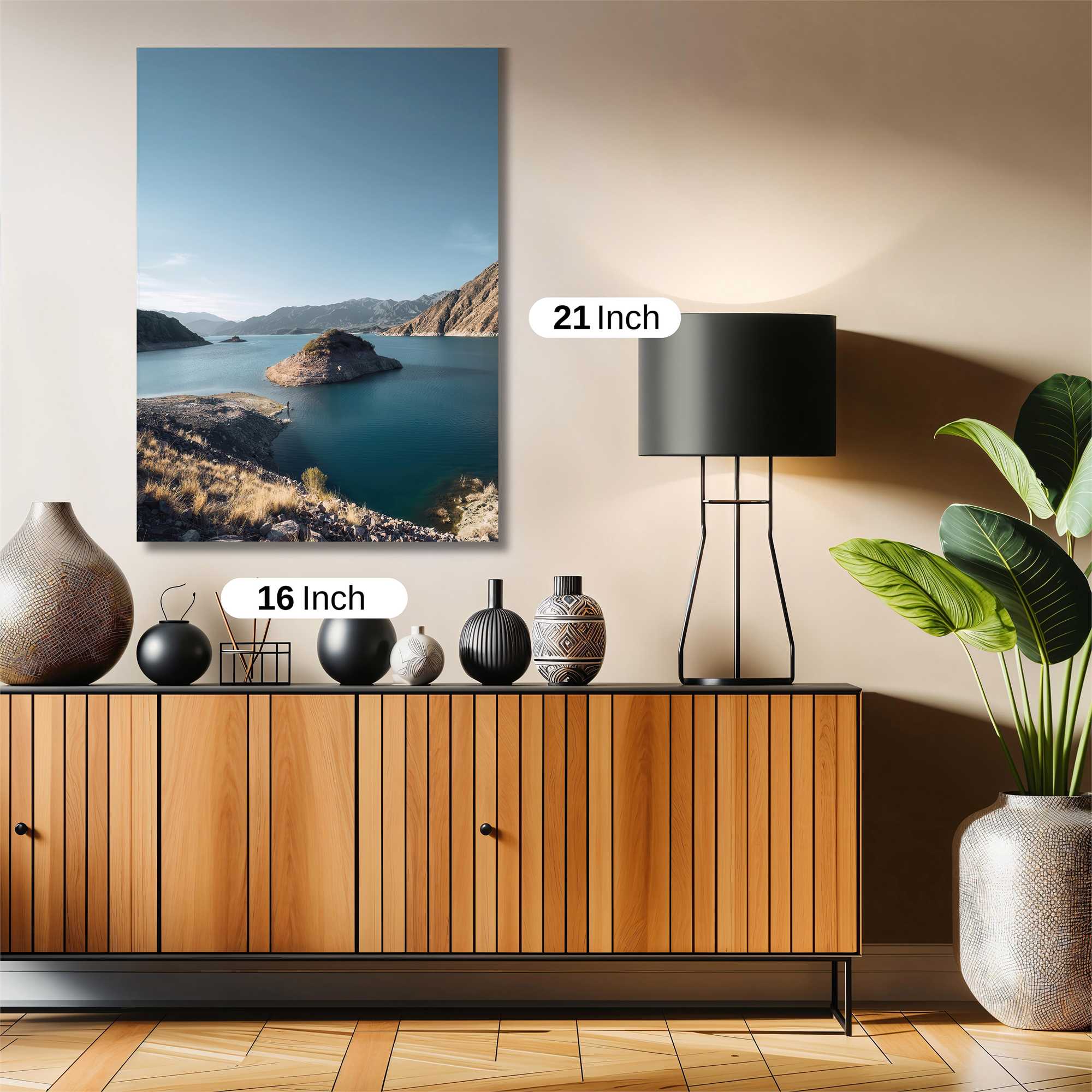 Island Serenity Safe Wall Magnetic / M