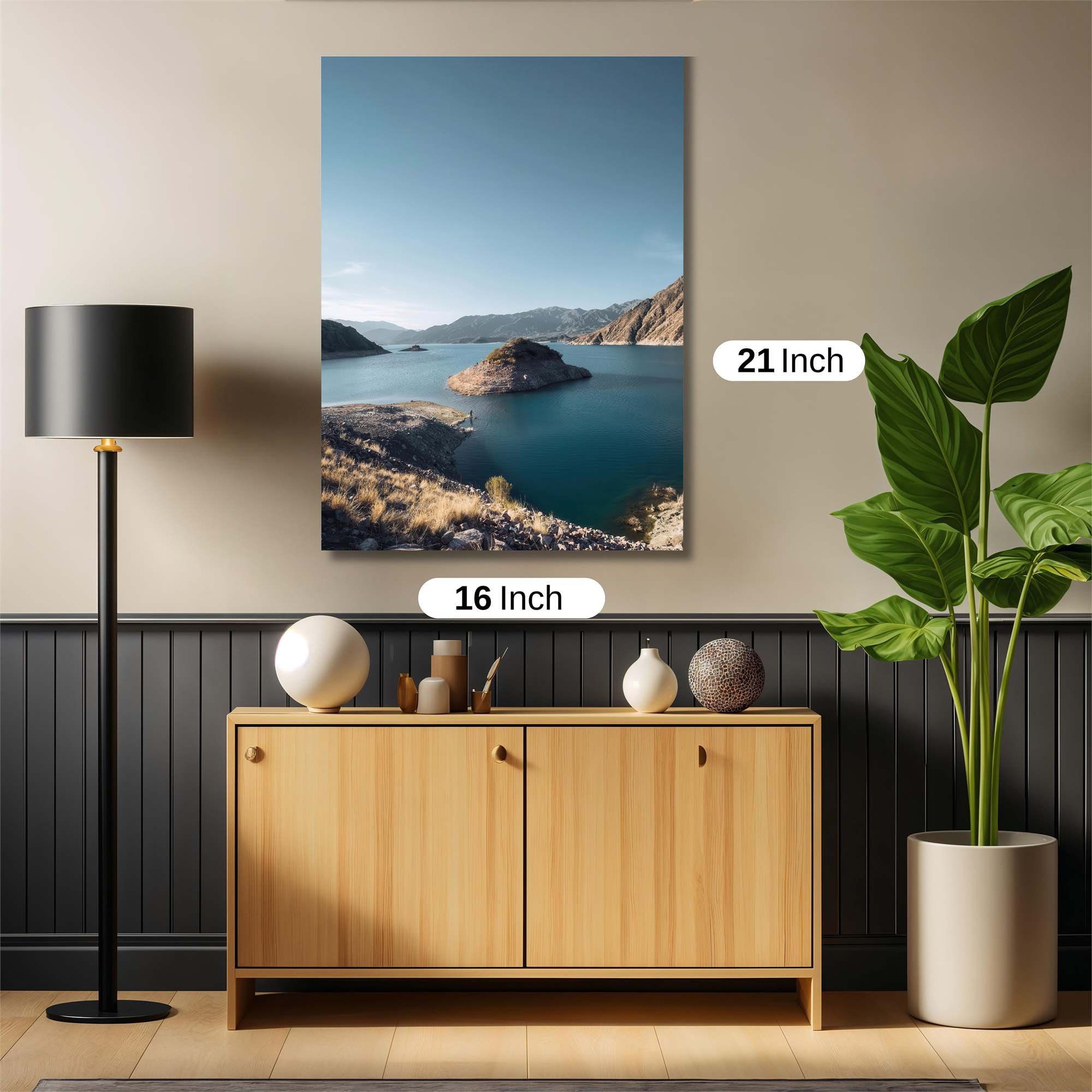 Island Serenity Safe Wall Magnetic / M
