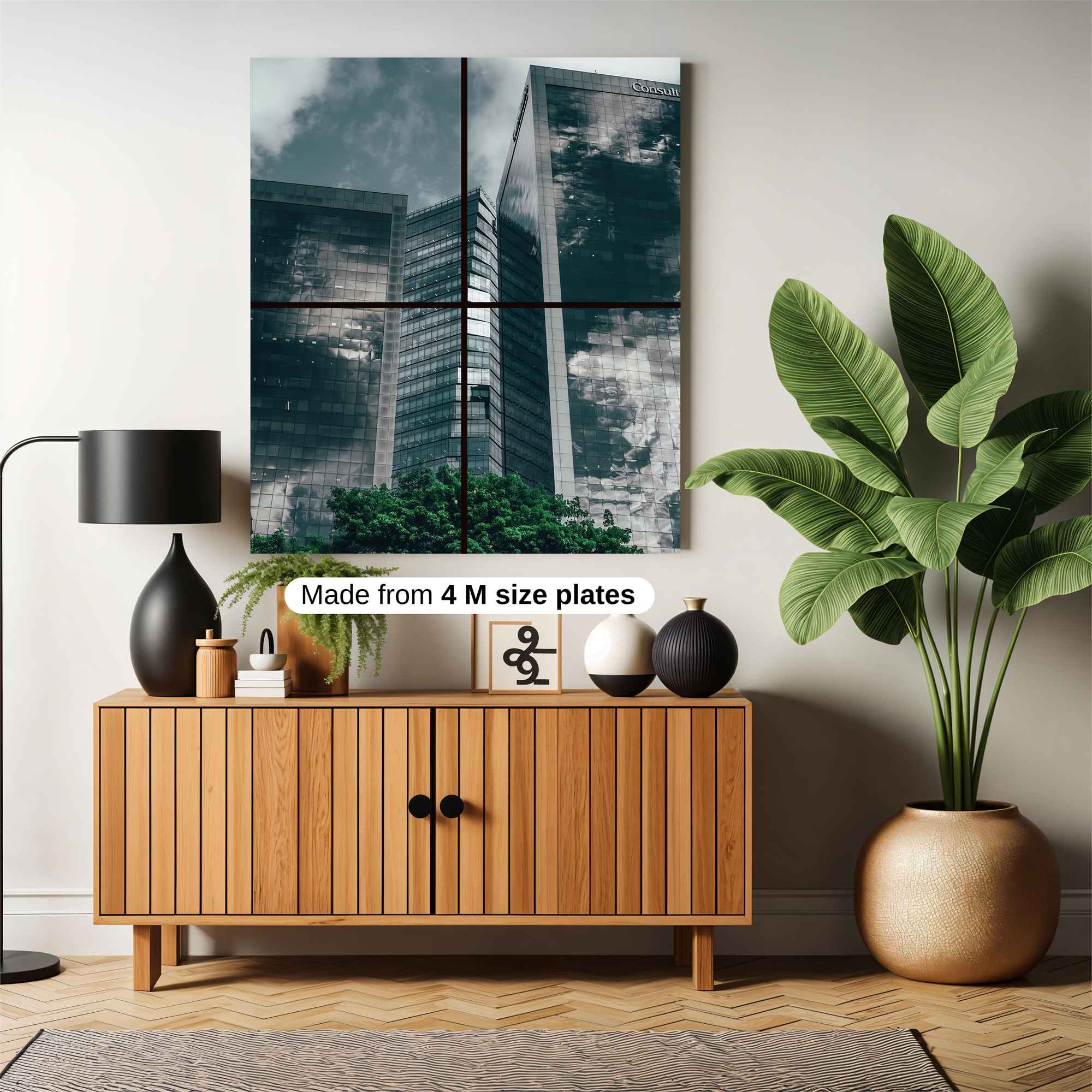 Skyscraper Gloom Safe Wall Magnetic / M