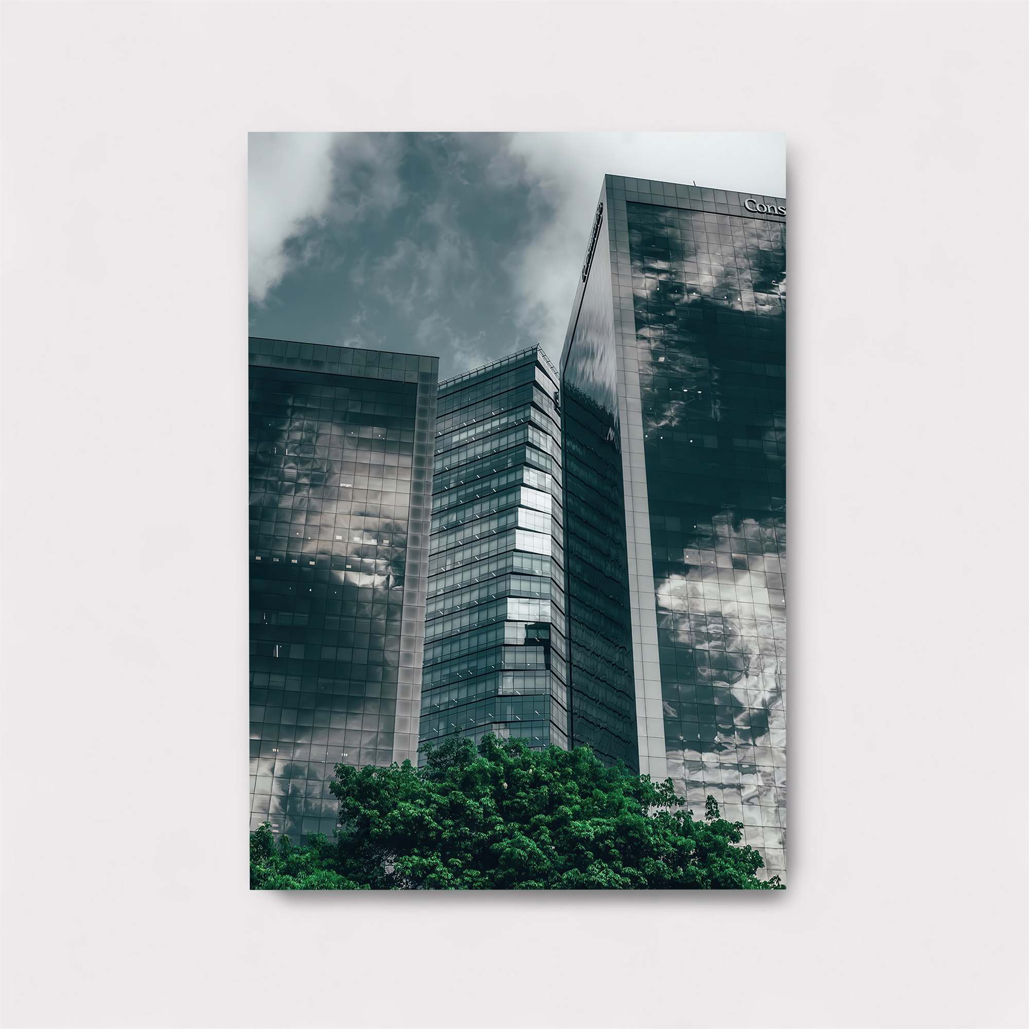 Skyscraper Gloom Safe Wall Magnetic / M