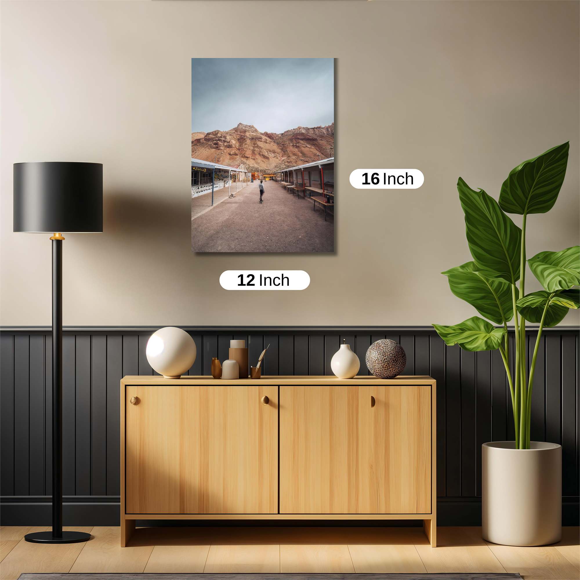 Canyon Solitude Safe Wall Magnetic / M