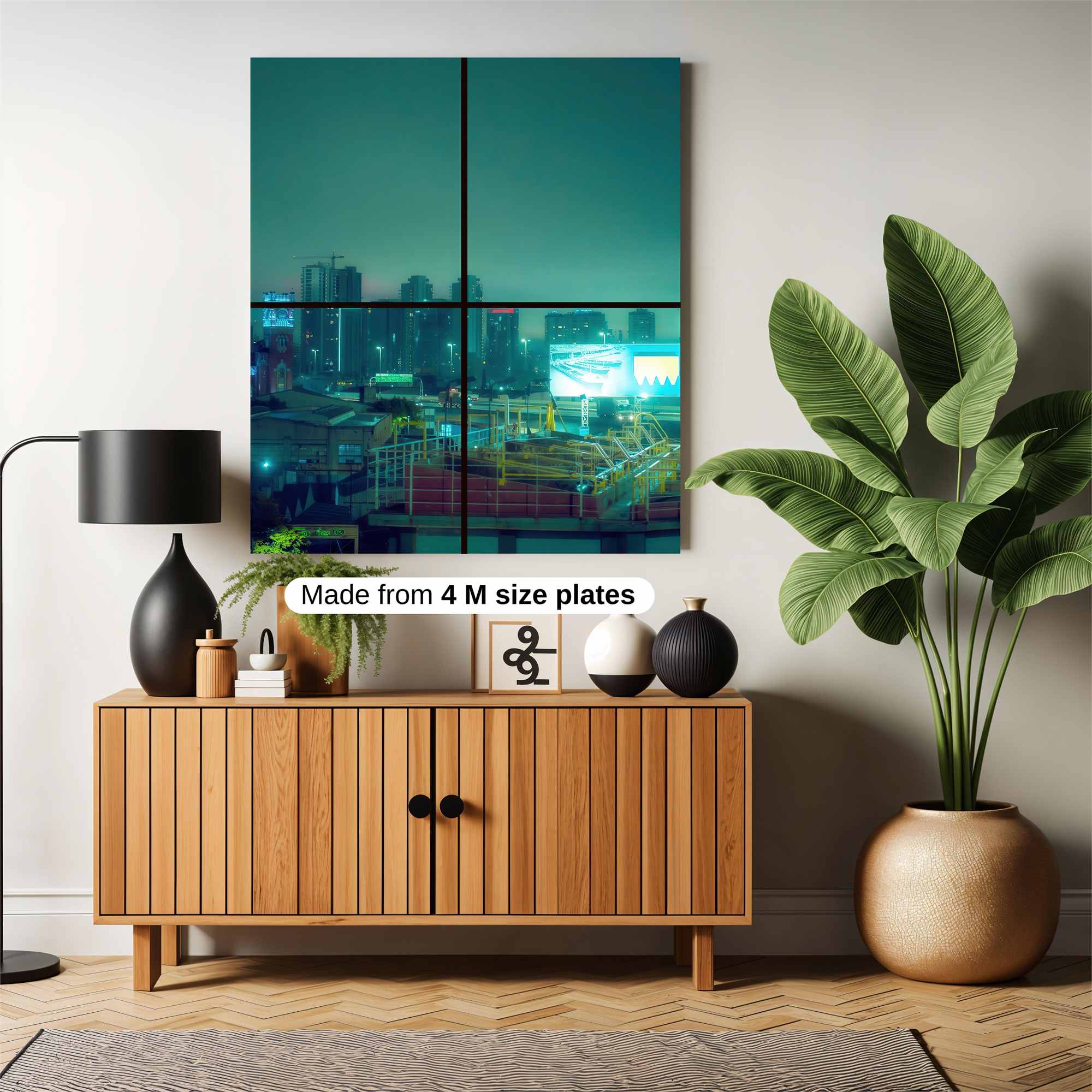 Cityscape Dream Safe Wall Magnetic / M