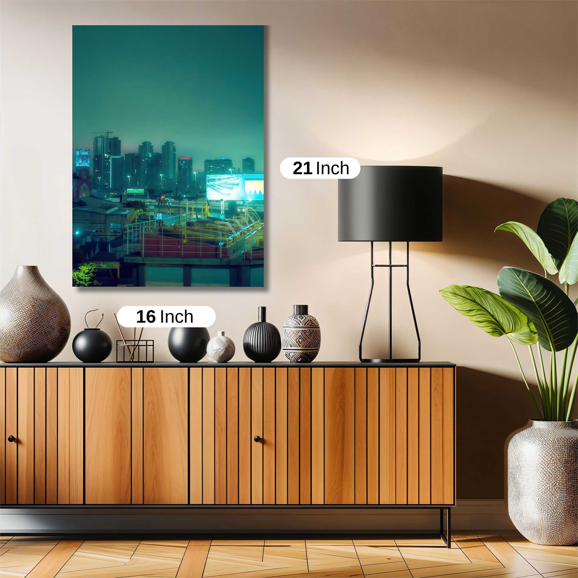 Cityscape Dream Safe Wall Magnetic / M