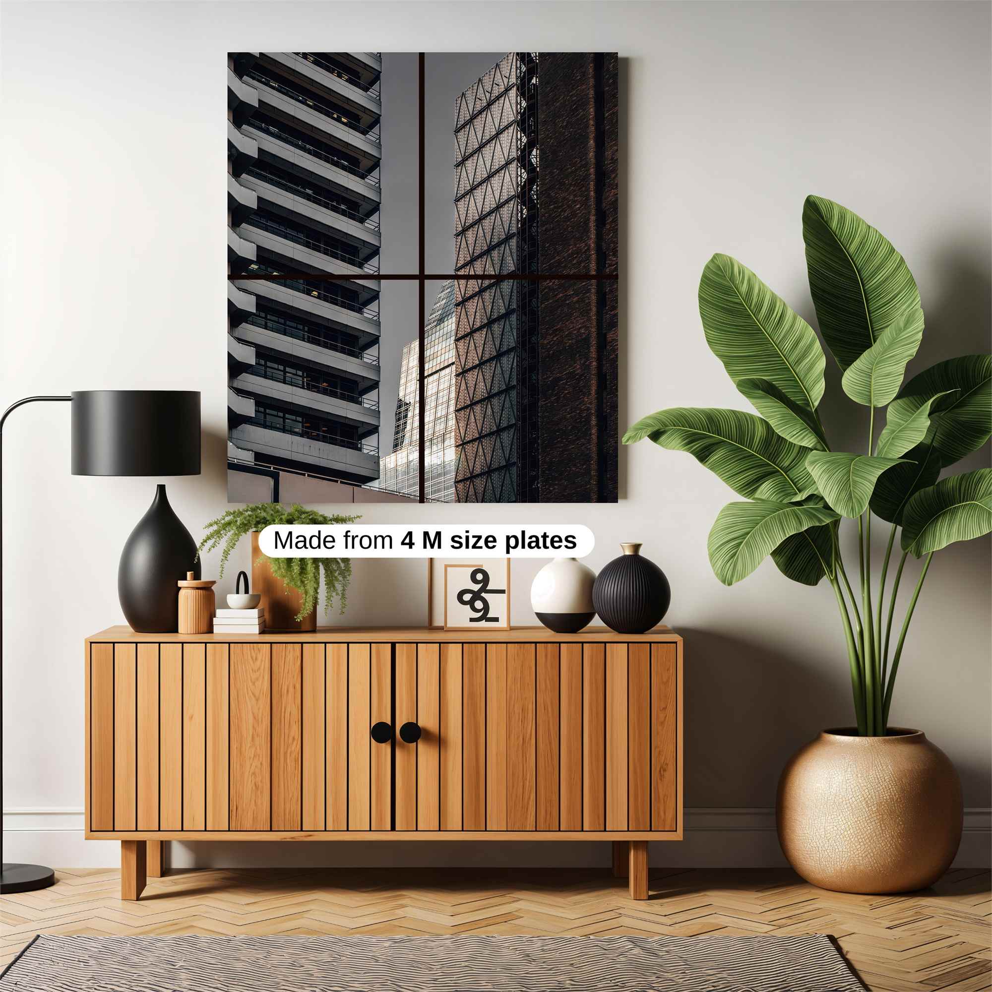 City Contrast Safe Wall Magnetic / M