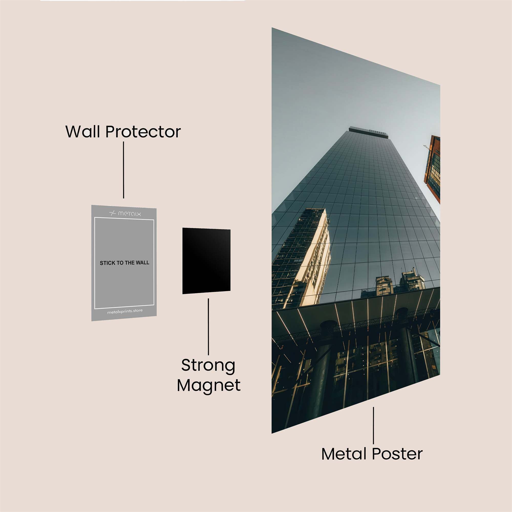 Skyward Majesty Safe Wall Magnetic / M
