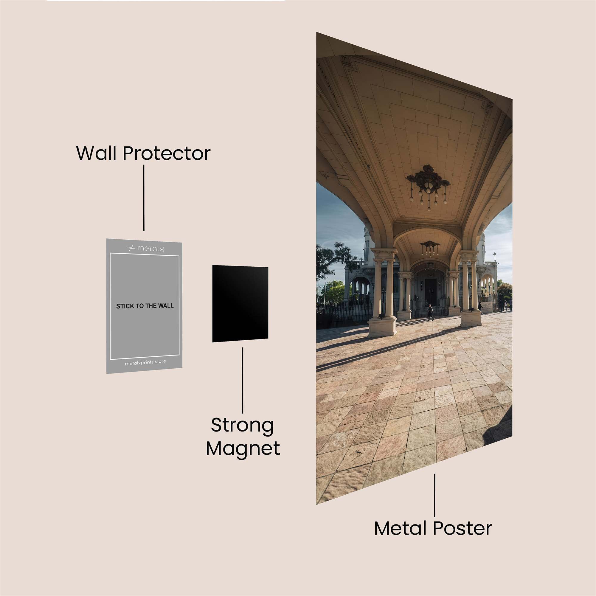 Palace Serenity Safe Wall Magnetic / M