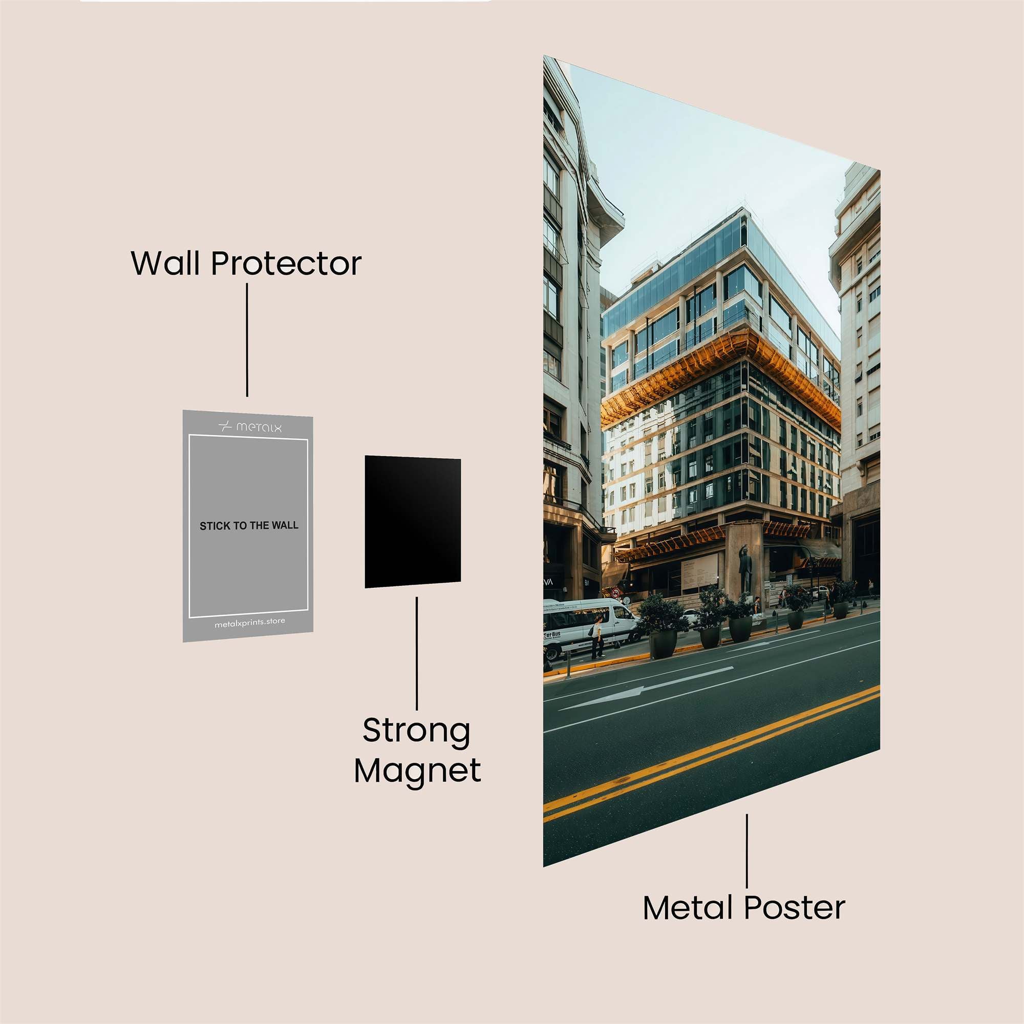 Urban Renewal Safe Wall Magnetic / M